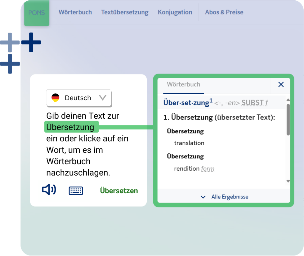 Übersetzen