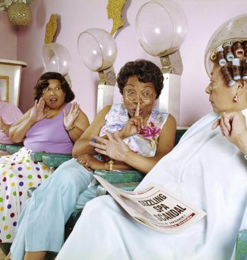 Damen in einem Friseursalon