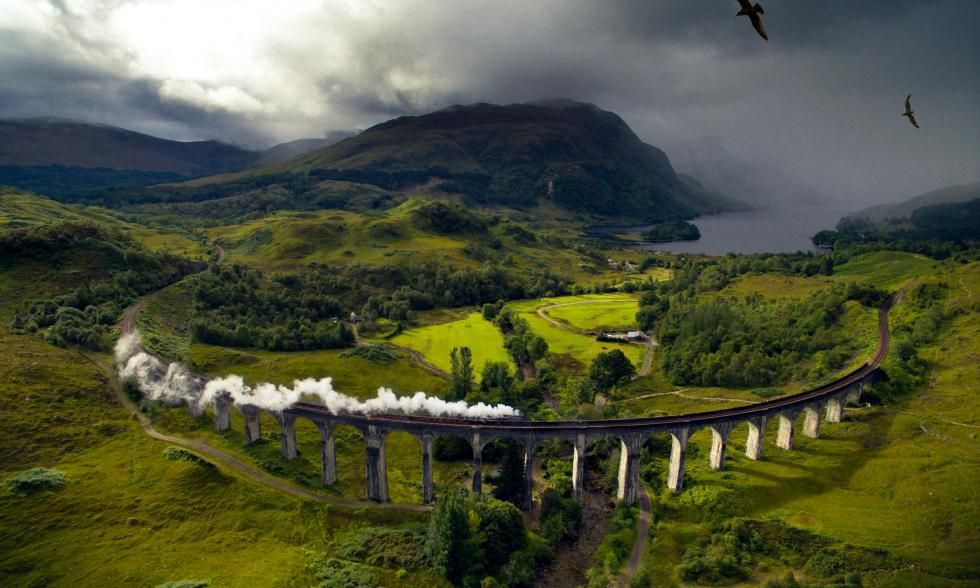 Schottland Viadukt
