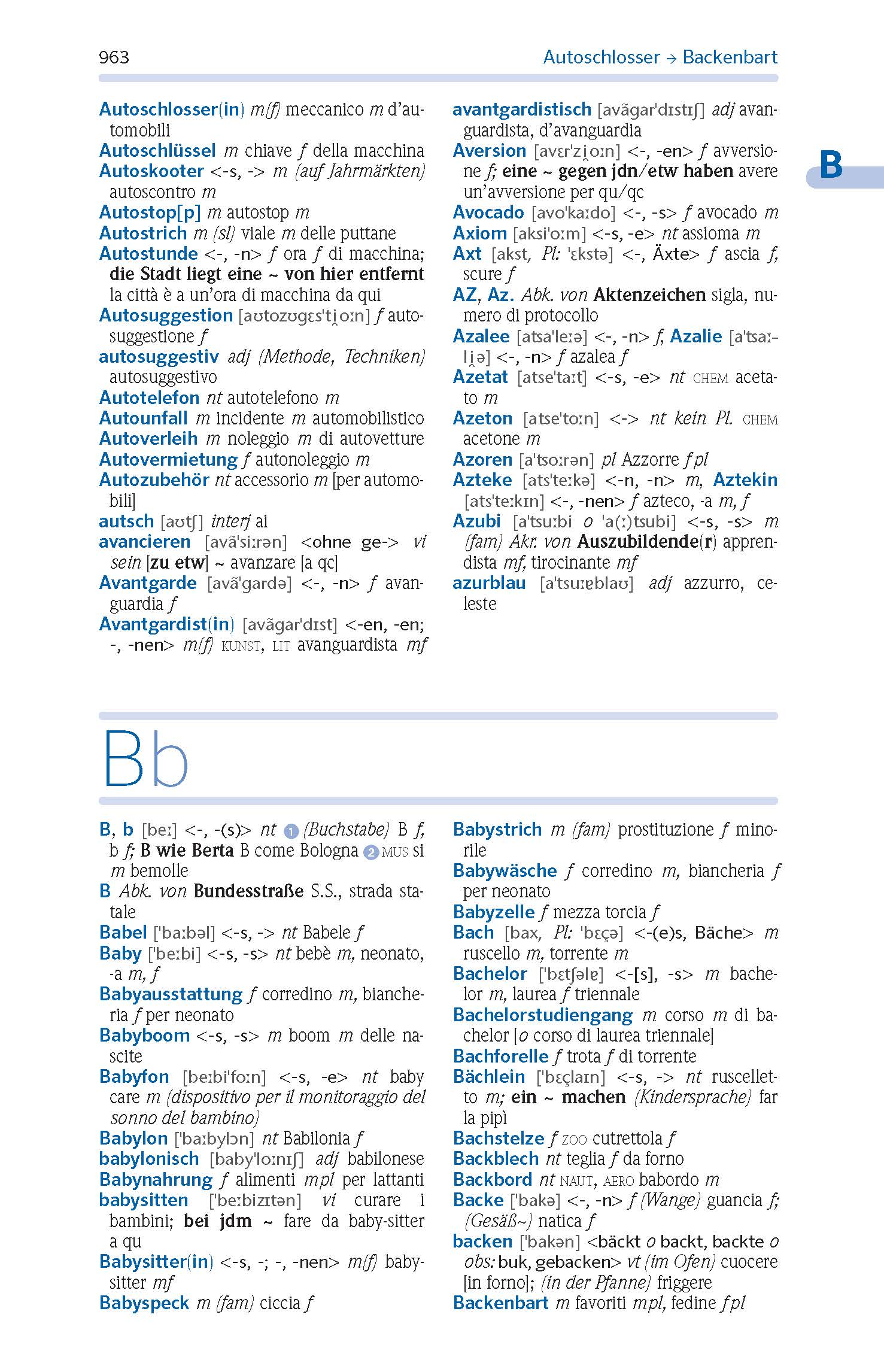 PONS Schülerwörterbuch Klausurausgabe Italienisch