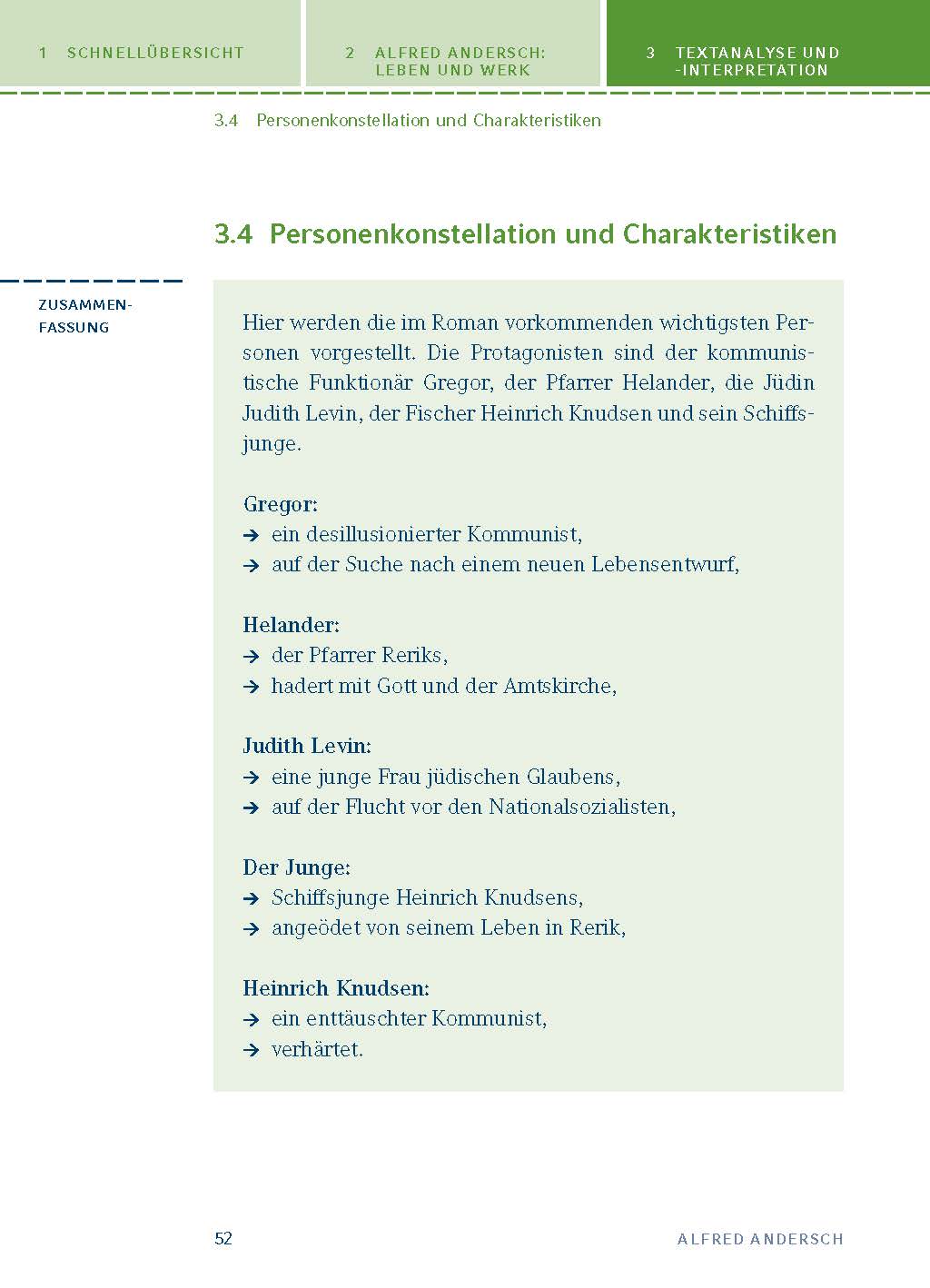 Sansibar oder der letzte Grund von Alfred Andersch
