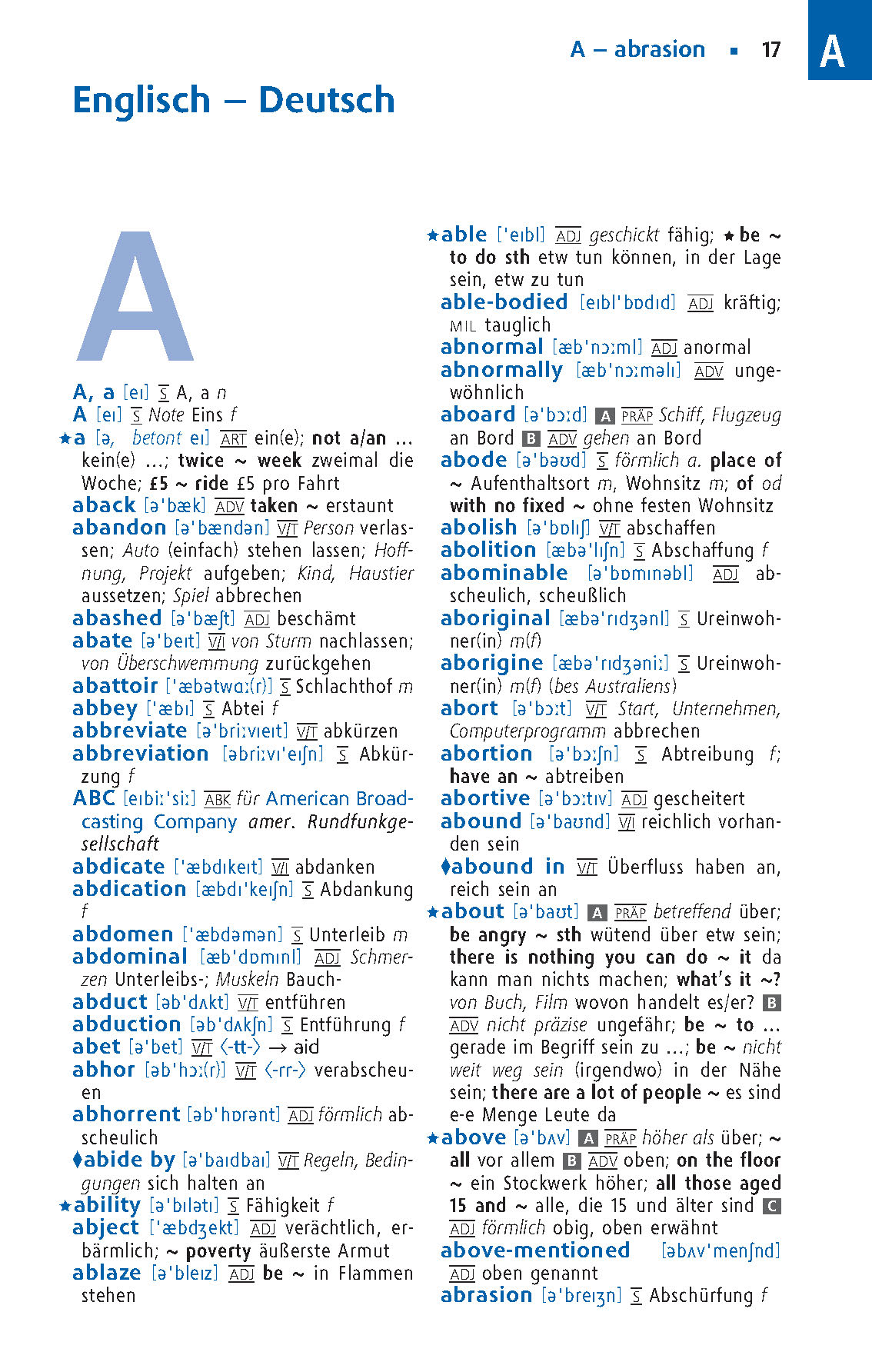 Langenscheidt Schulwörterbuch Englisch