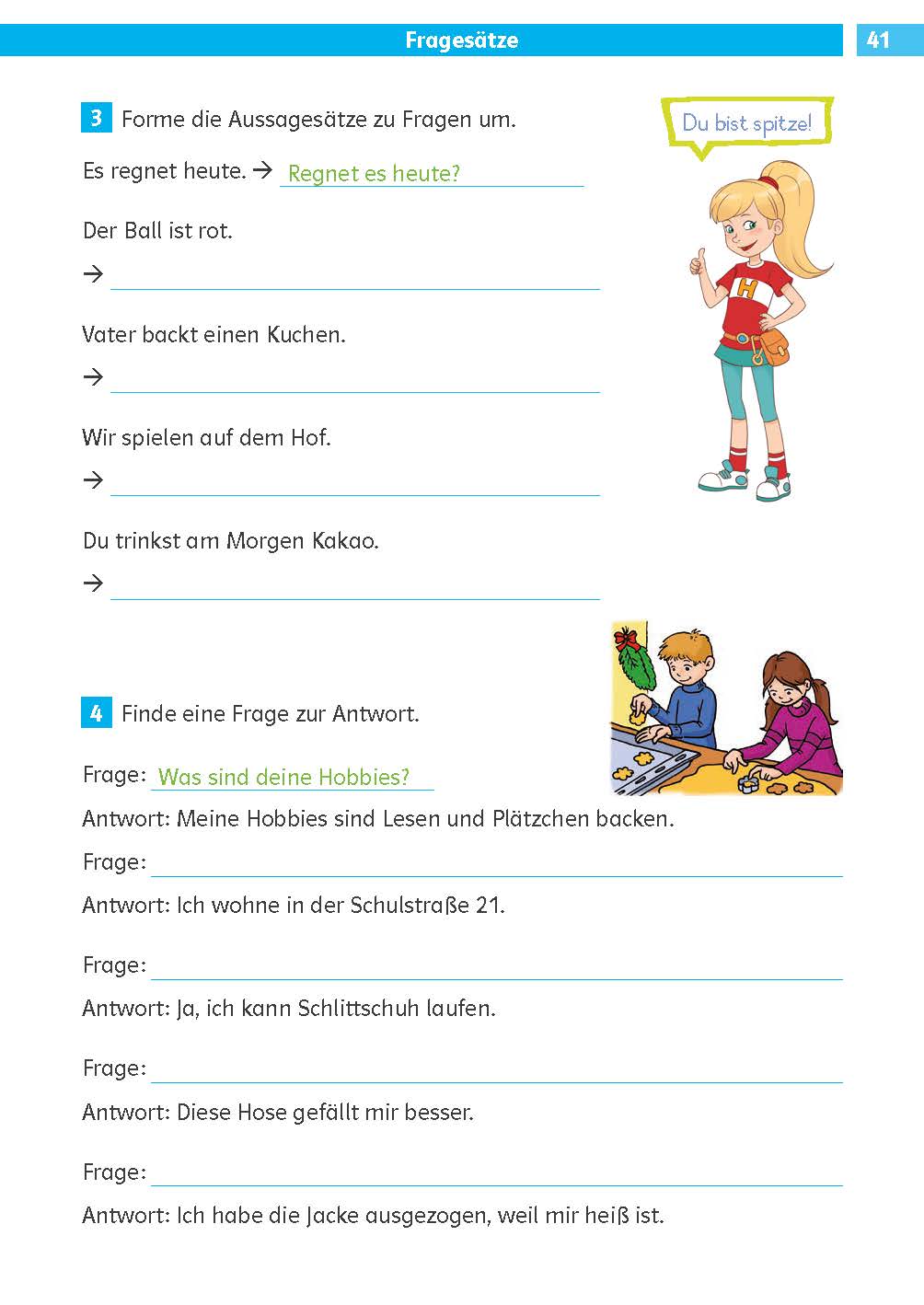Klett Die Deutsch-Helden: Grammatik 3. Klasse