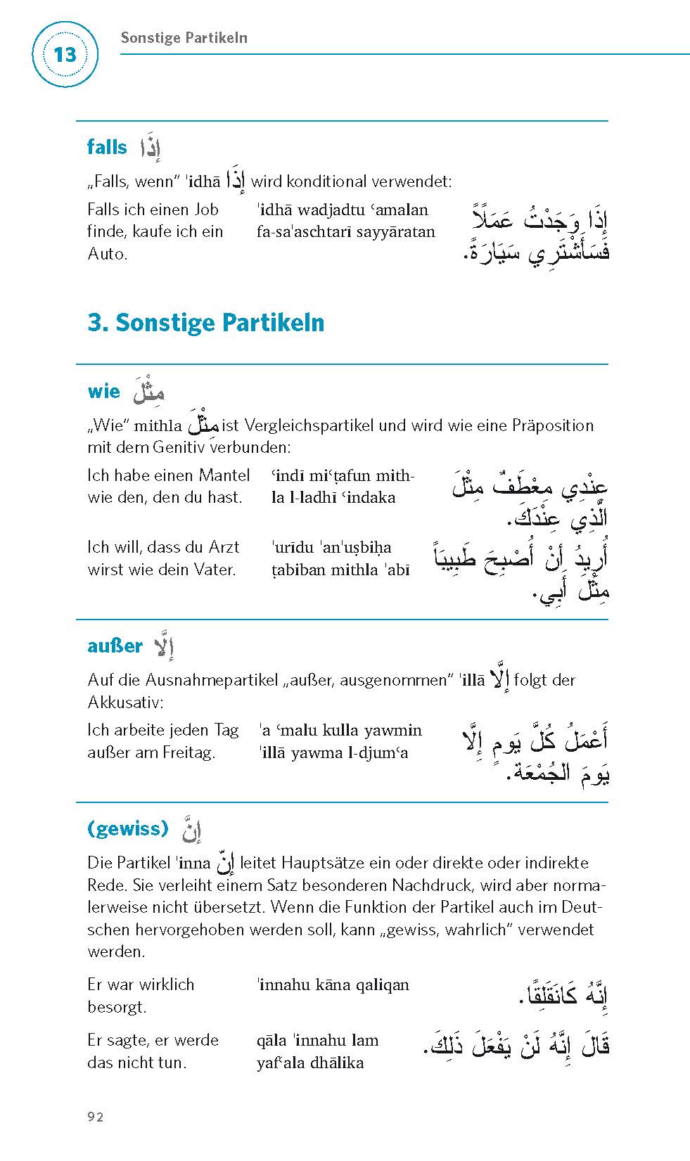 PONS Grammatik kurz & bündig Arabisch