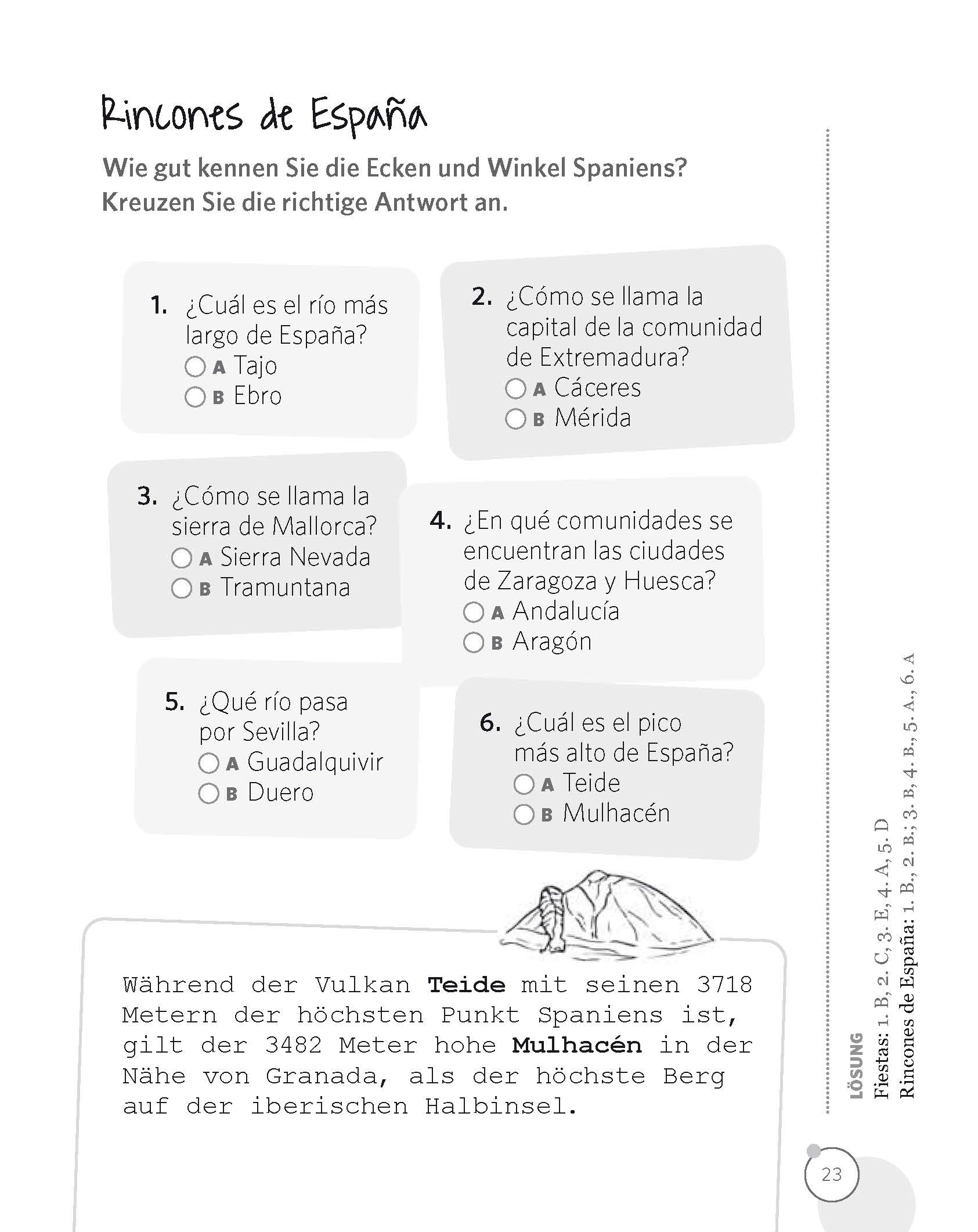 PONS Unnützes Wissen Spanisch