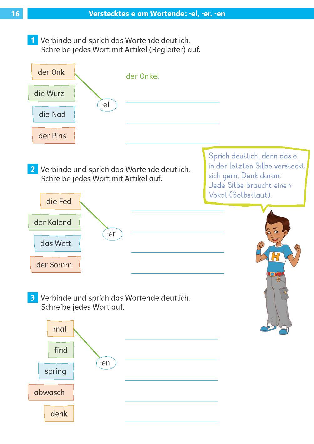 Klett Die Deutsch-Helden: Rechtschreiben und Diktat 2. Klasse