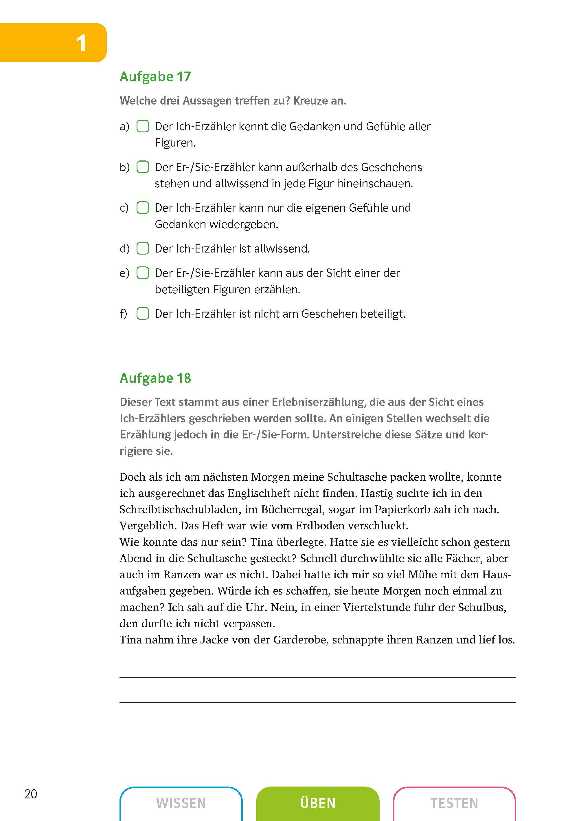 Klett Sicher in Deutsch Aufsatz 5./6. Klasse