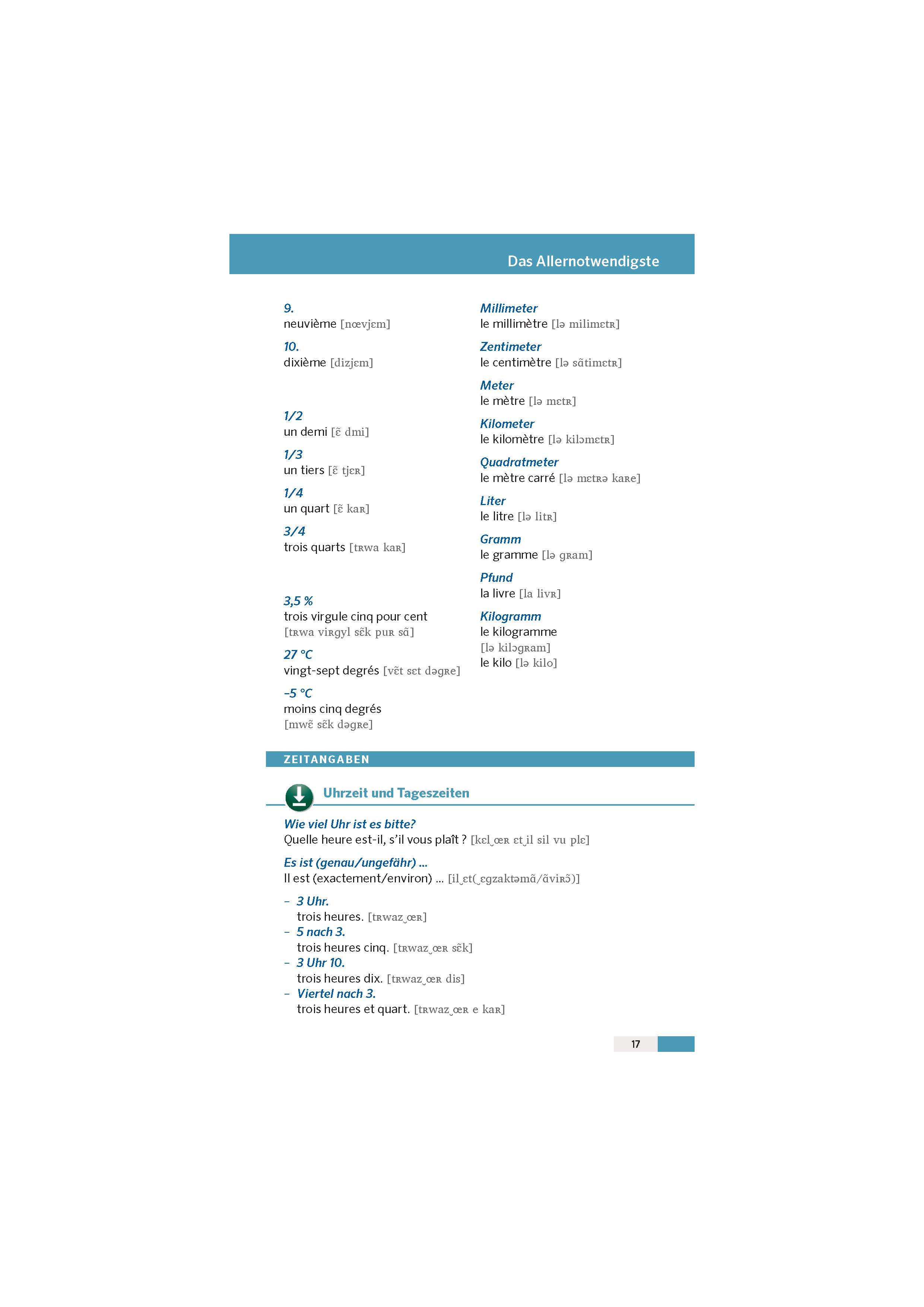 PONS Reise-Sprachführer Französisch