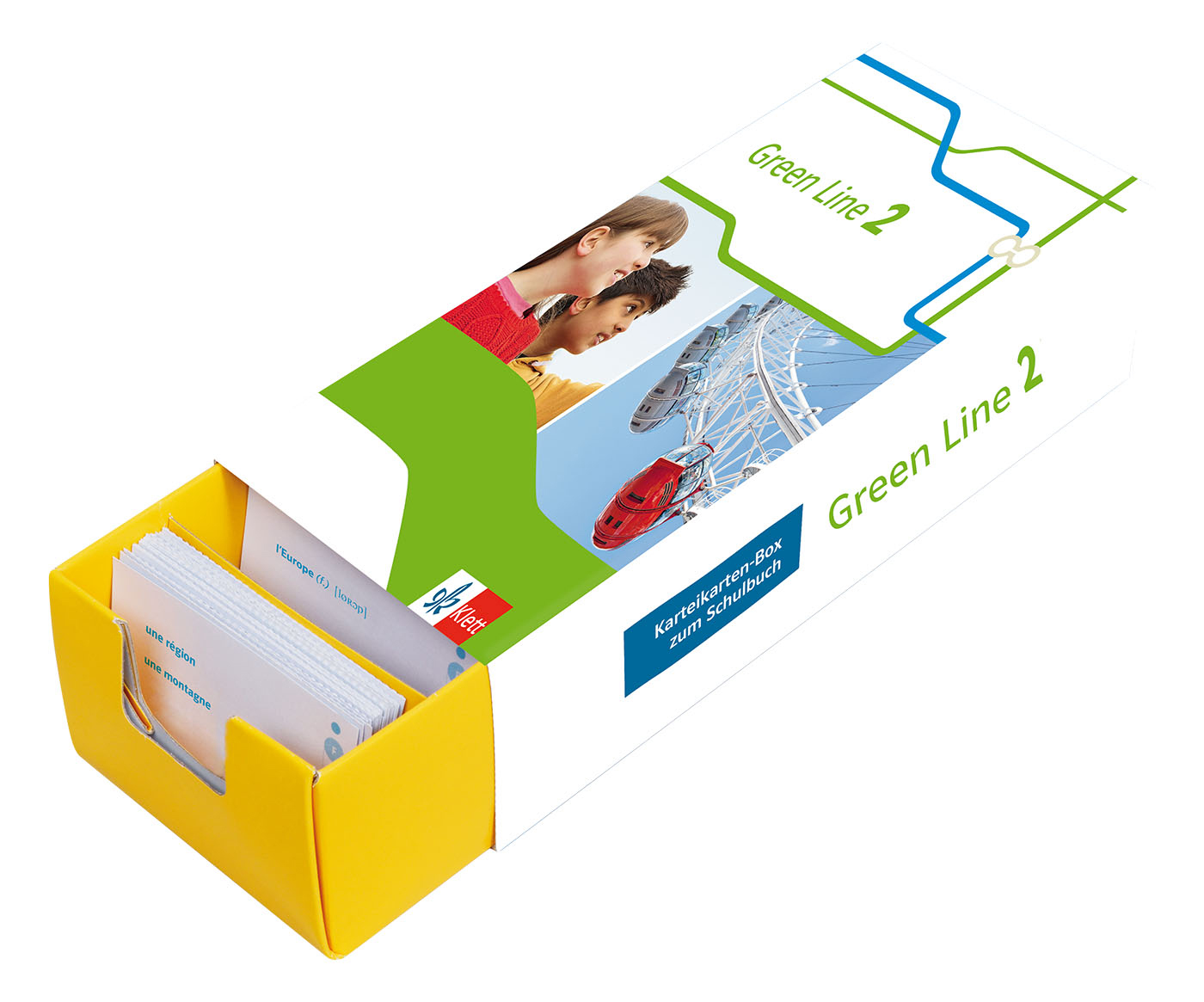Klett Green Line 2 G8 Klasse 6 - Vokabel-Lernbox zum Schulbuch