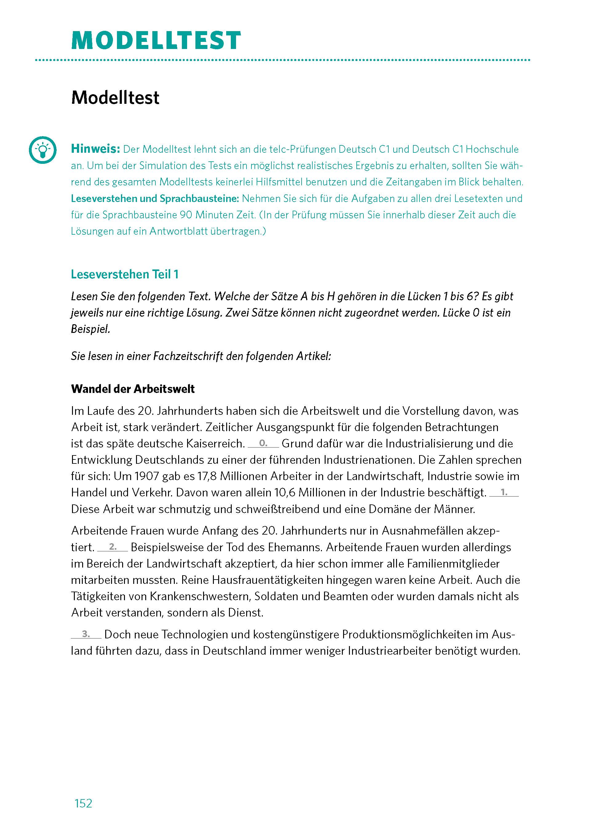 PONS Prüfungstraining Deutsch C1