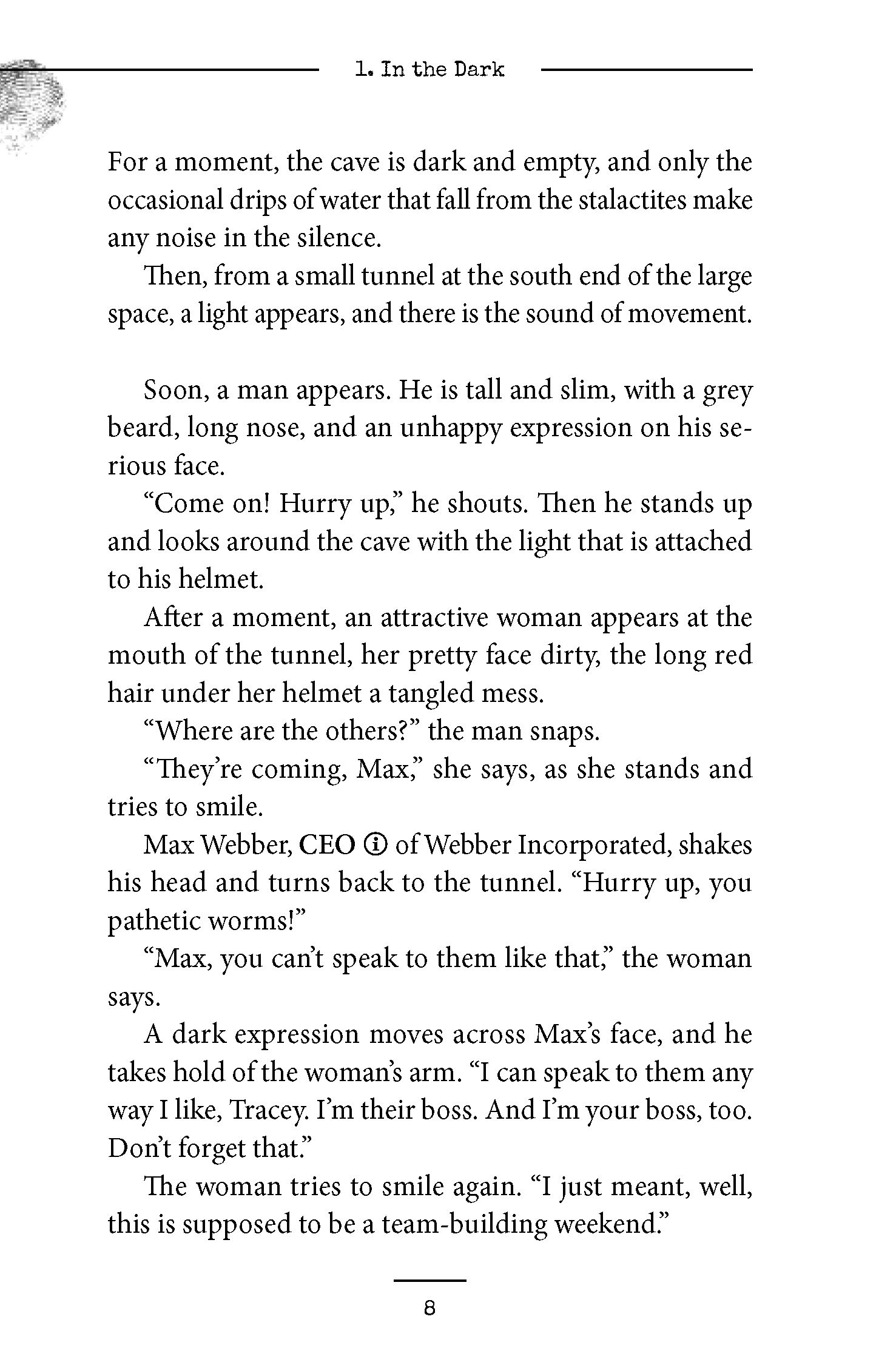 Langenscheidt Krimi zweisprachig Englisch - In the Dark - Im Dunkeln (A1/A2)