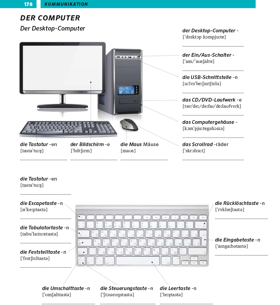 PONS Bildwörterbuch Deutsch als Fremdsprache
