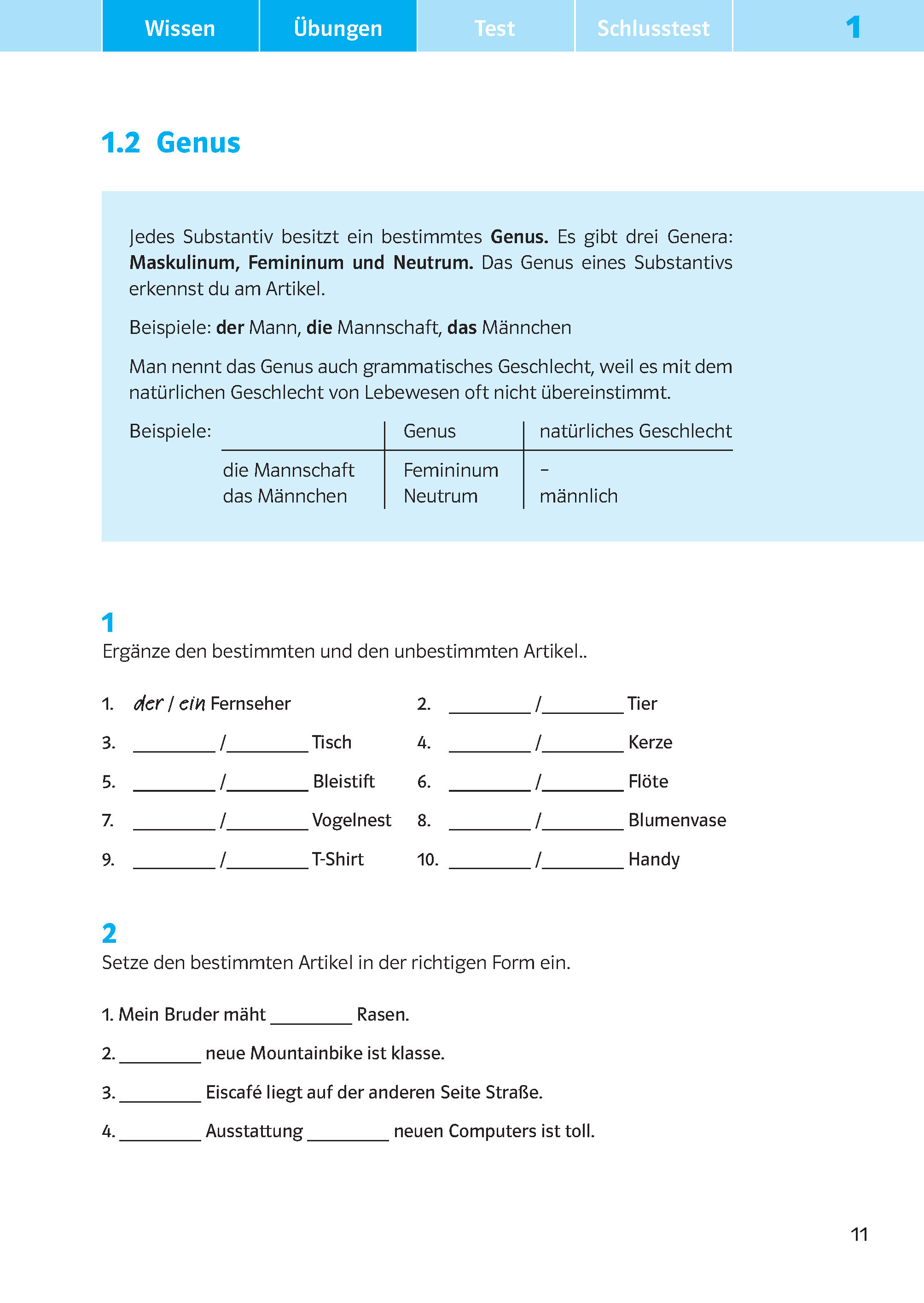 Klett Schulgrammatik Deutsch ab Klasse 5