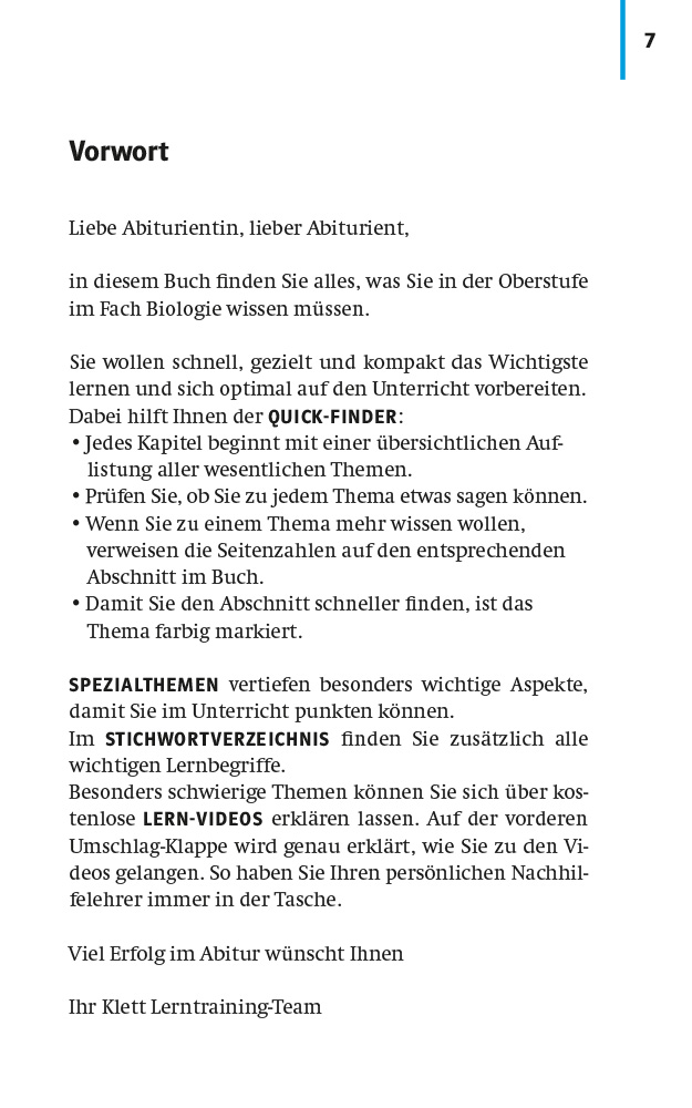 Klett Kompakt-Wissen Biologie