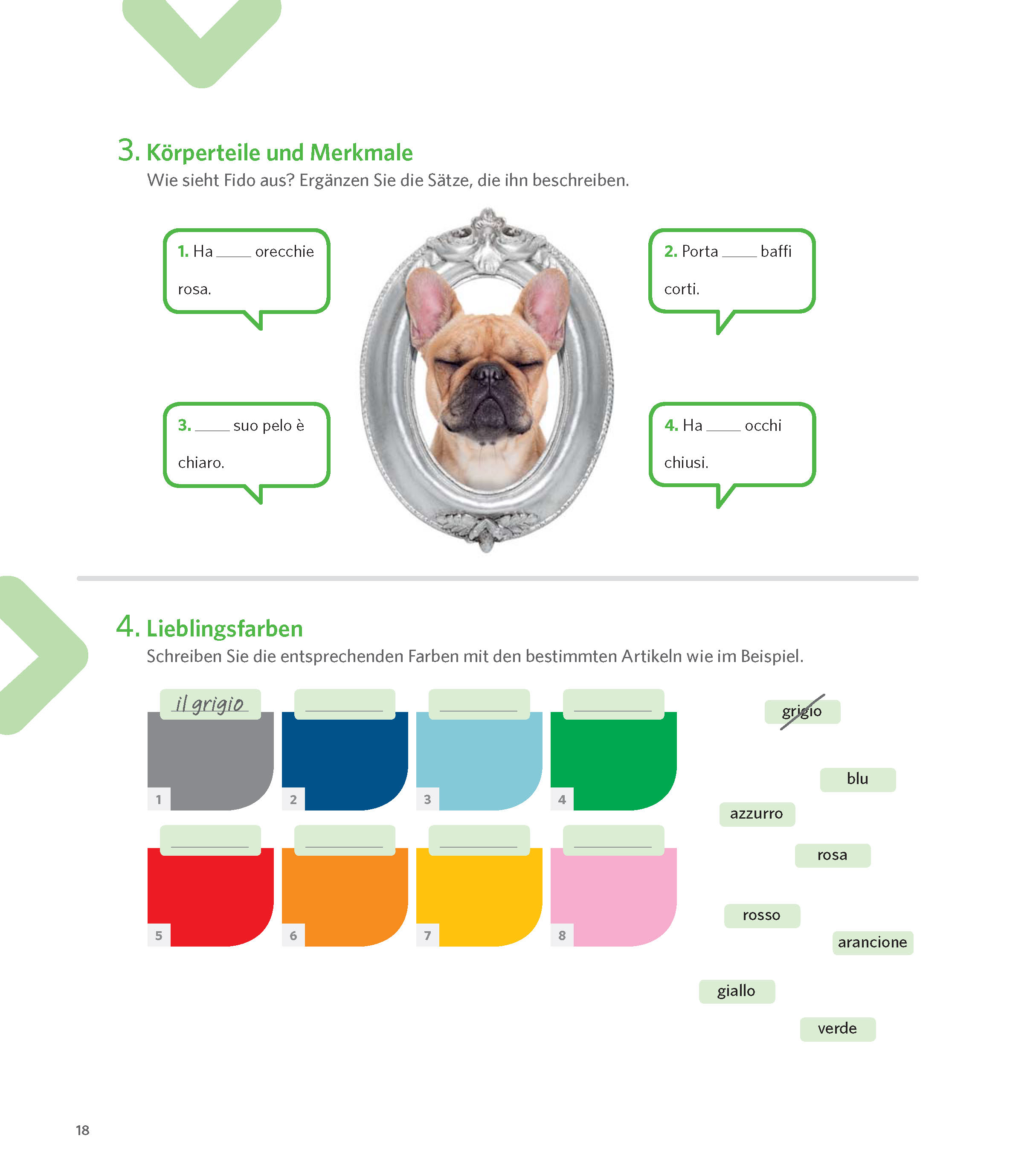 PONS Grammatik üben in Bildern Italienisch