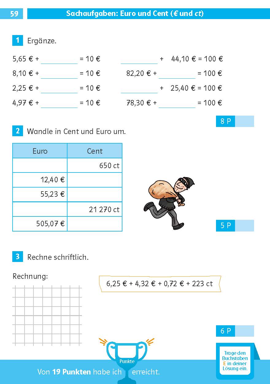 Klett Die Mathe-Helden: Mathe-Testblock So gut bin ich! 4. Klasse