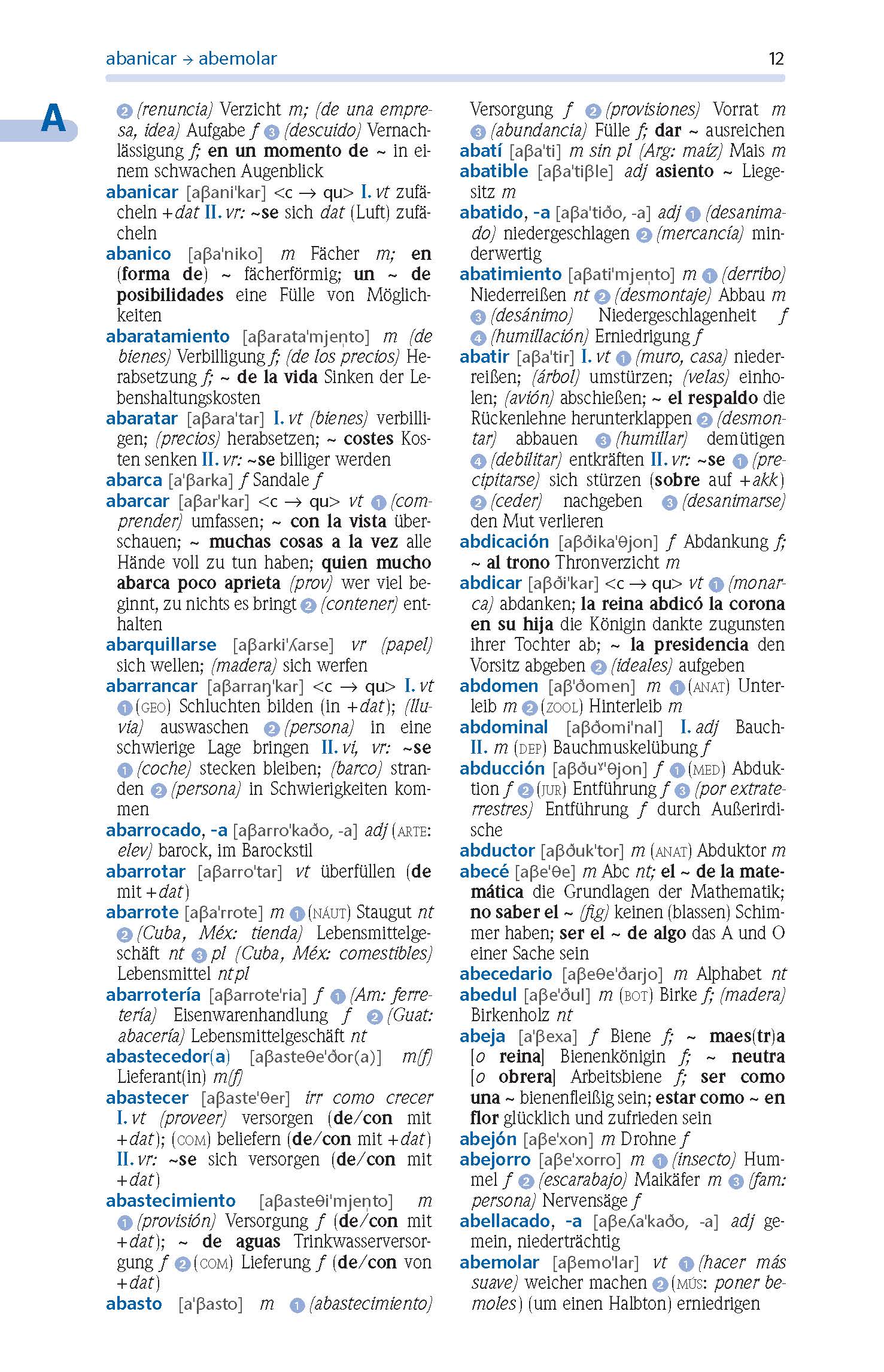 PONS Schülerwörterbuch Klausurausgabe Spanisch