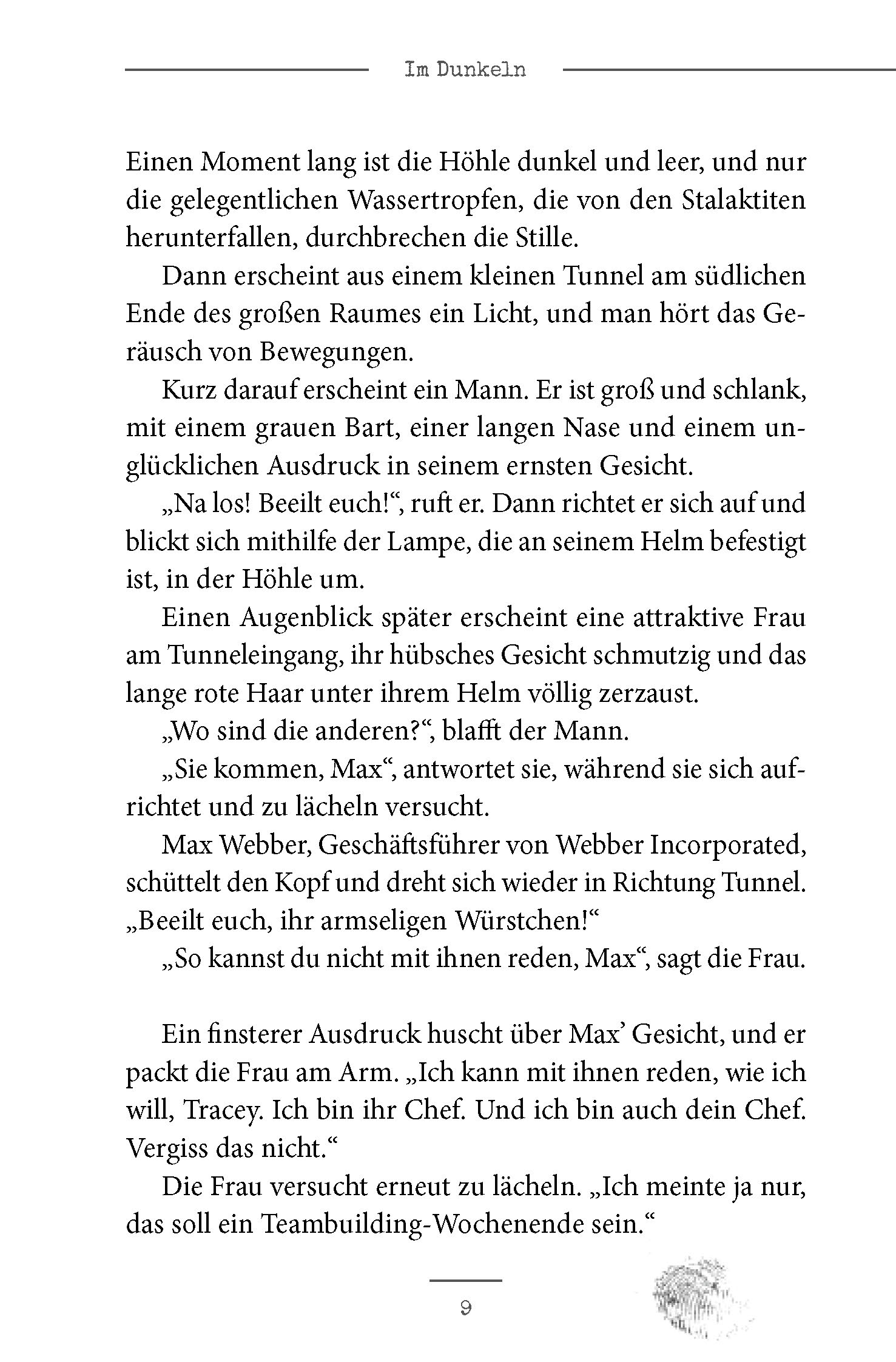 Langenscheidt Krimi zweisprachig Englisch - In the Dark - Im Dunkeln (A1/A2)