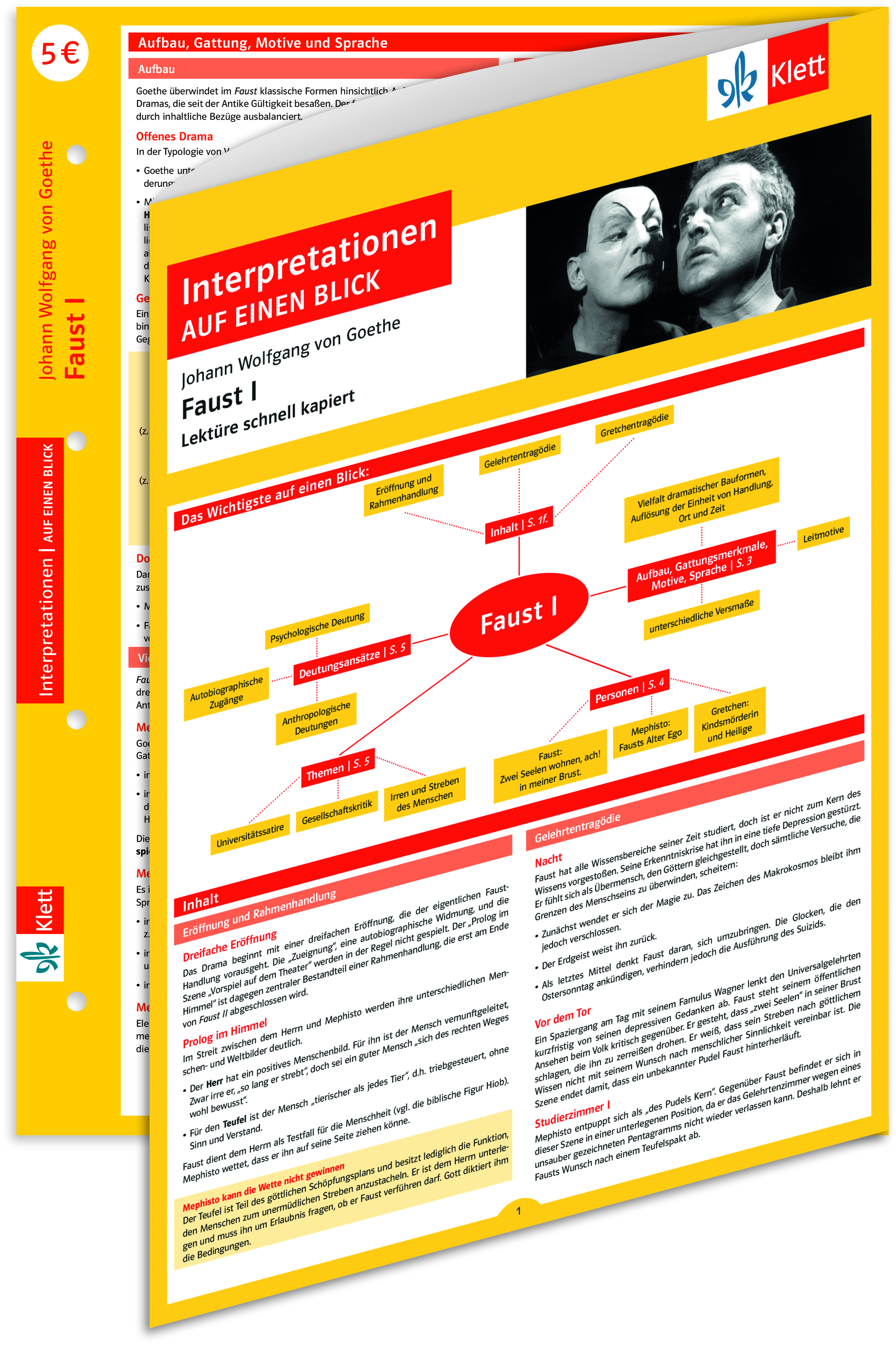 Klett Interpretationen auf einen Blick Johann Wolfgang von Goethe, Faust I