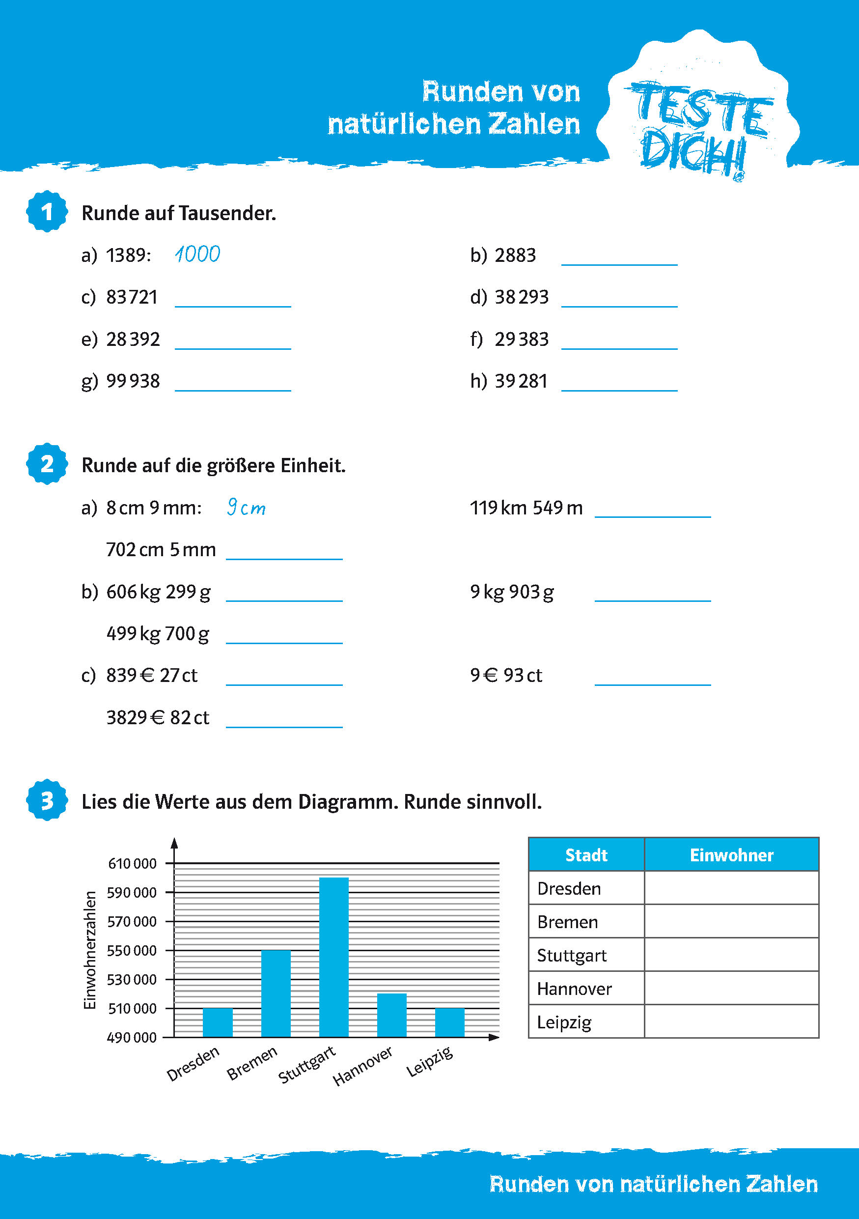 PONS Blitztraining Mathematik 5. Klasse