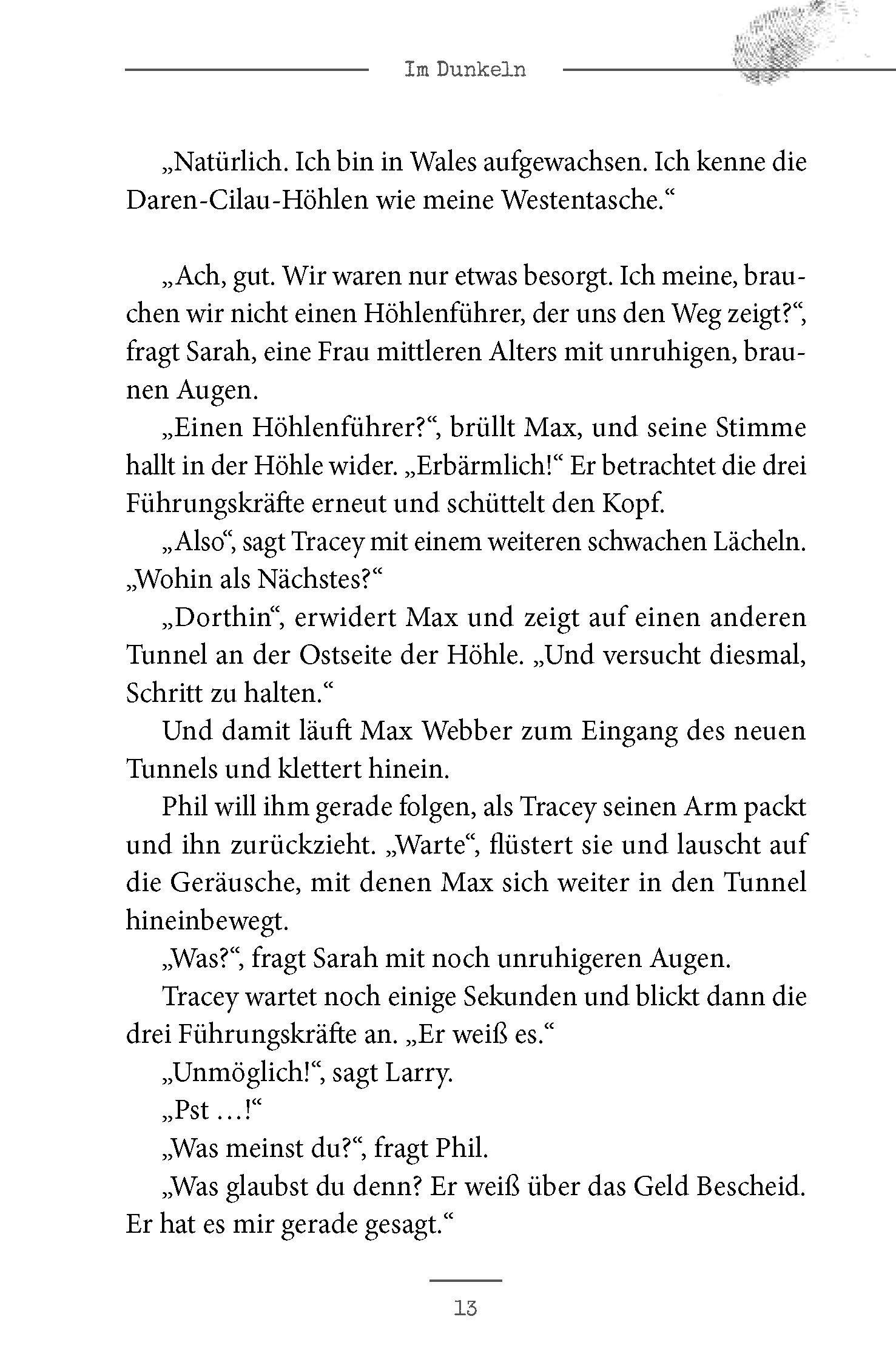 Langenscheidt Krimi zweisprachig Englisch - In the Dark - Im Dunkeln (A1/A2)