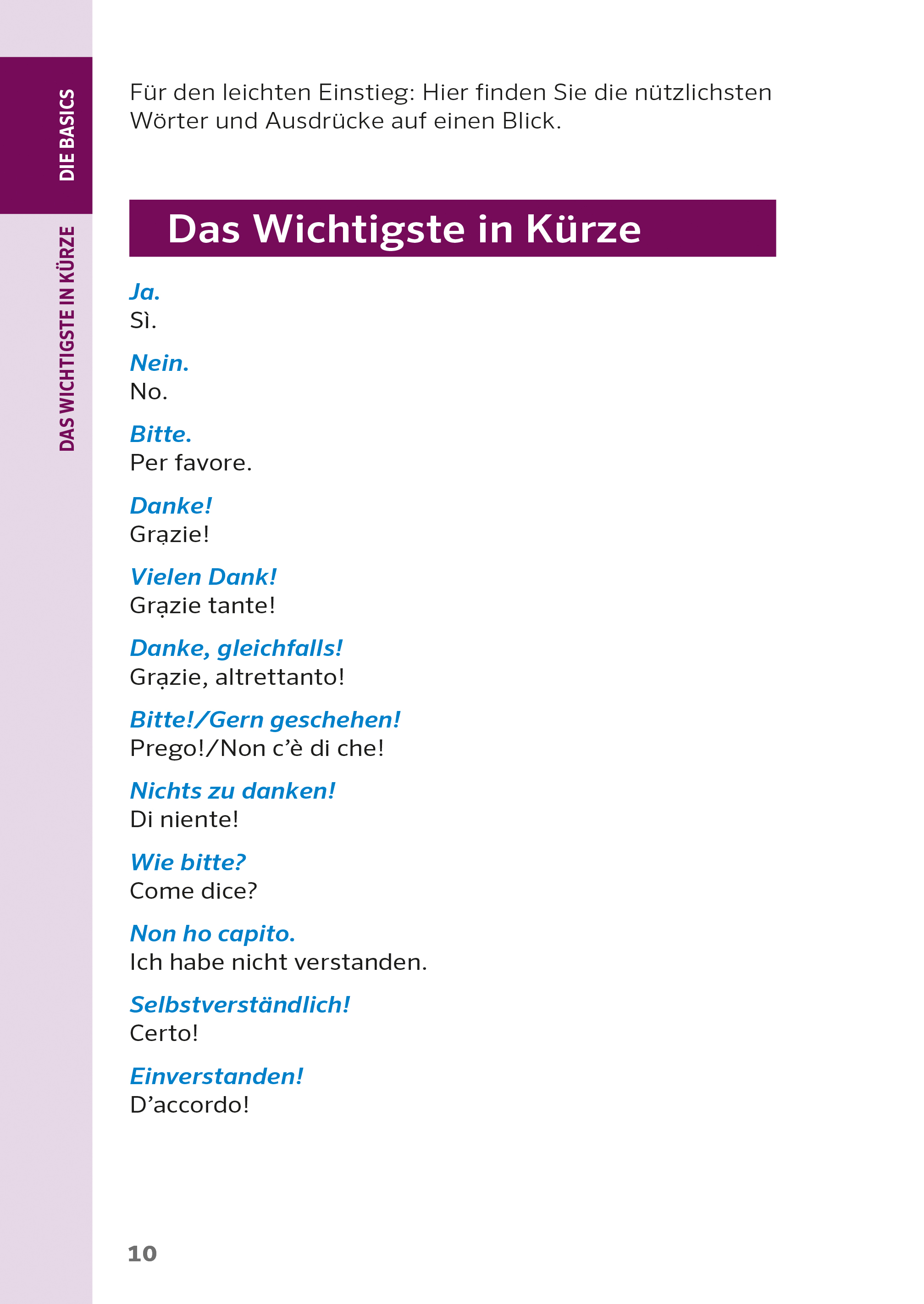 PONS Praxis-Sprachführer Italienisch