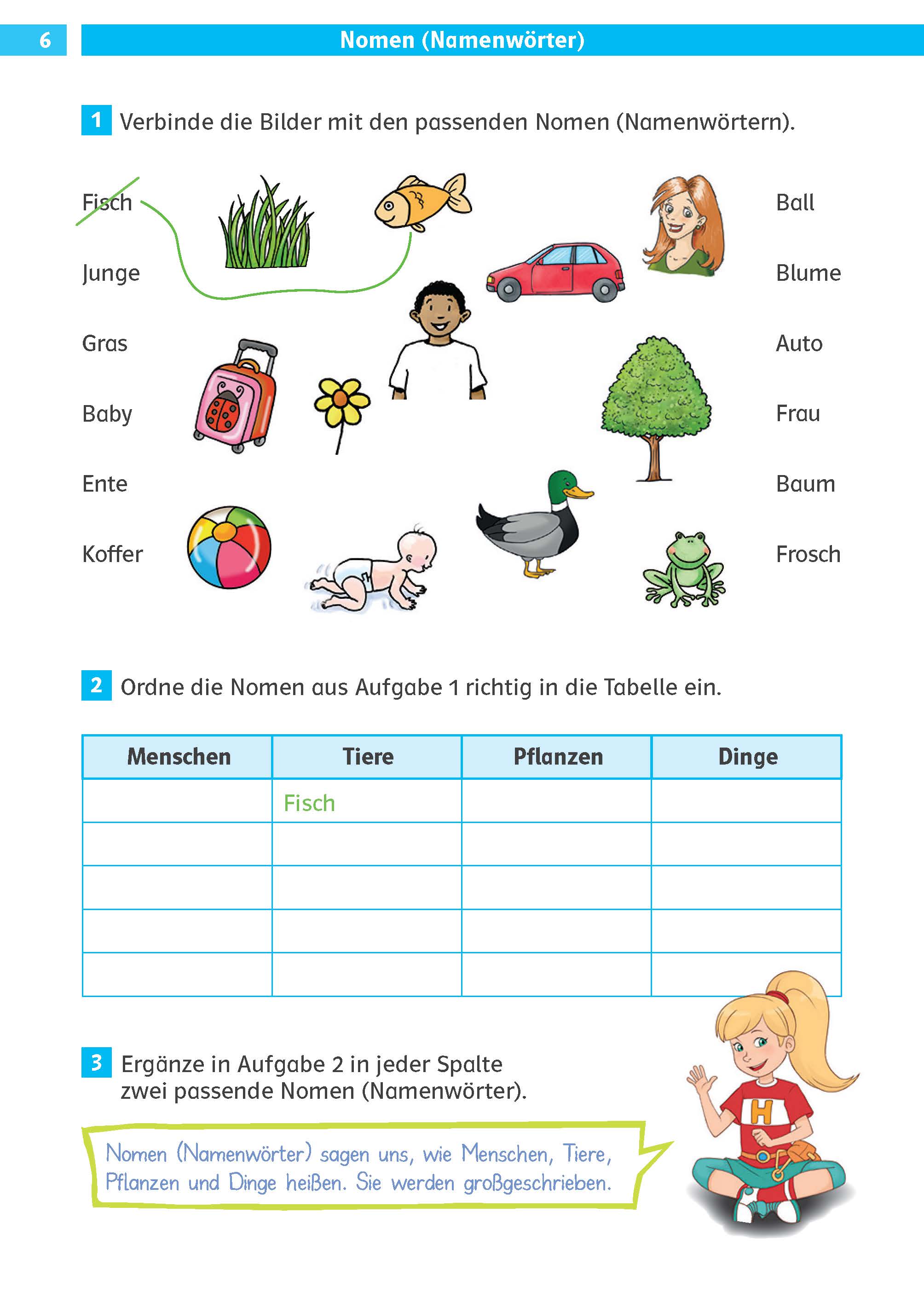 Klett Die Deutsch-Helden: Grammatik 2. Klasse