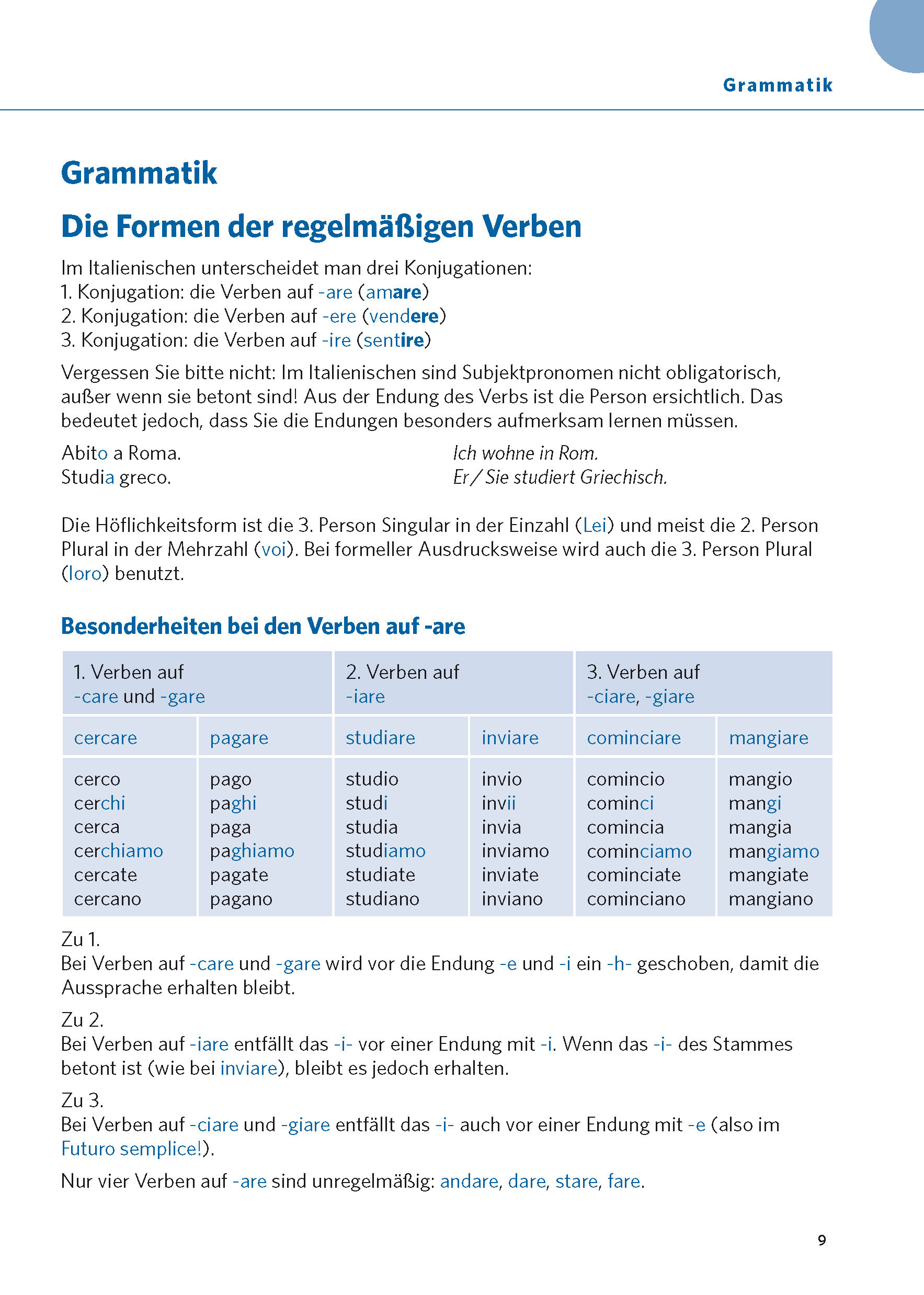 PONS Verbtabellen Plus Italienisch