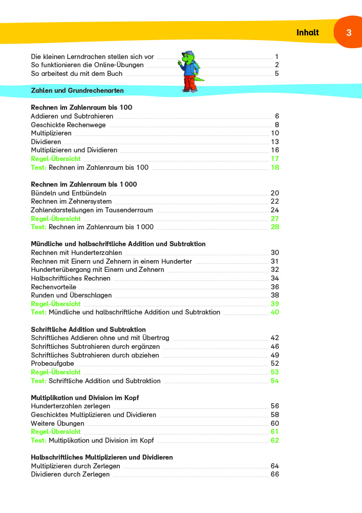 Klett Mein großes Trainingsbuch Mathematik 3. Klasse