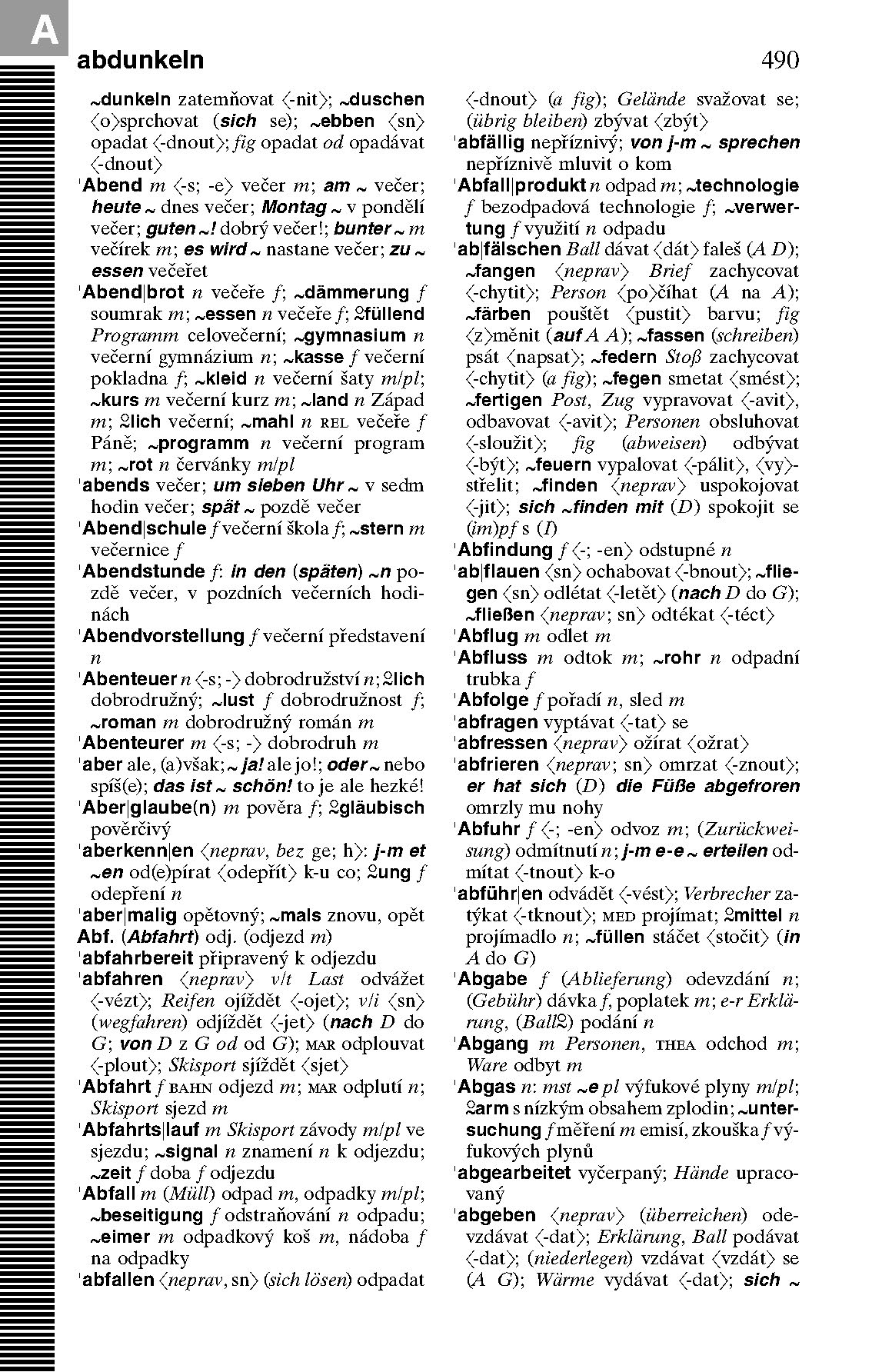 Langenscheidt Taschenwörterbuch Tschechisch