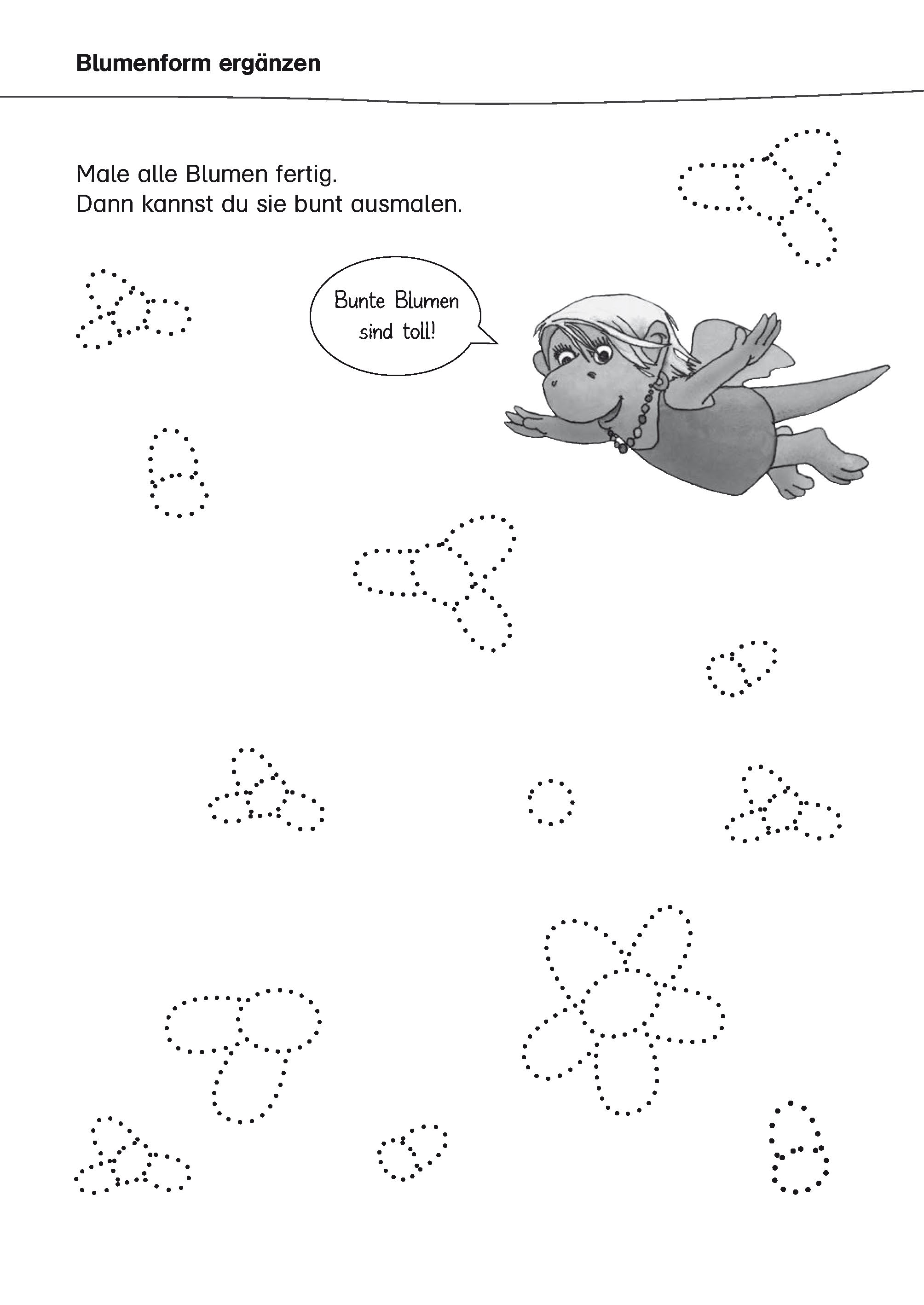 Klett Die kleinen Lerndrachen: Fit für den Schulstart: Mein großer Vorschulblock Schwungübungen