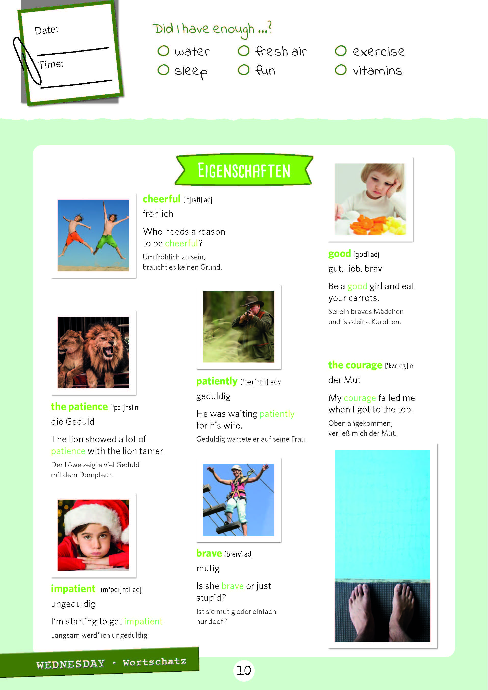 PONS 365 Auszeiten Englisch