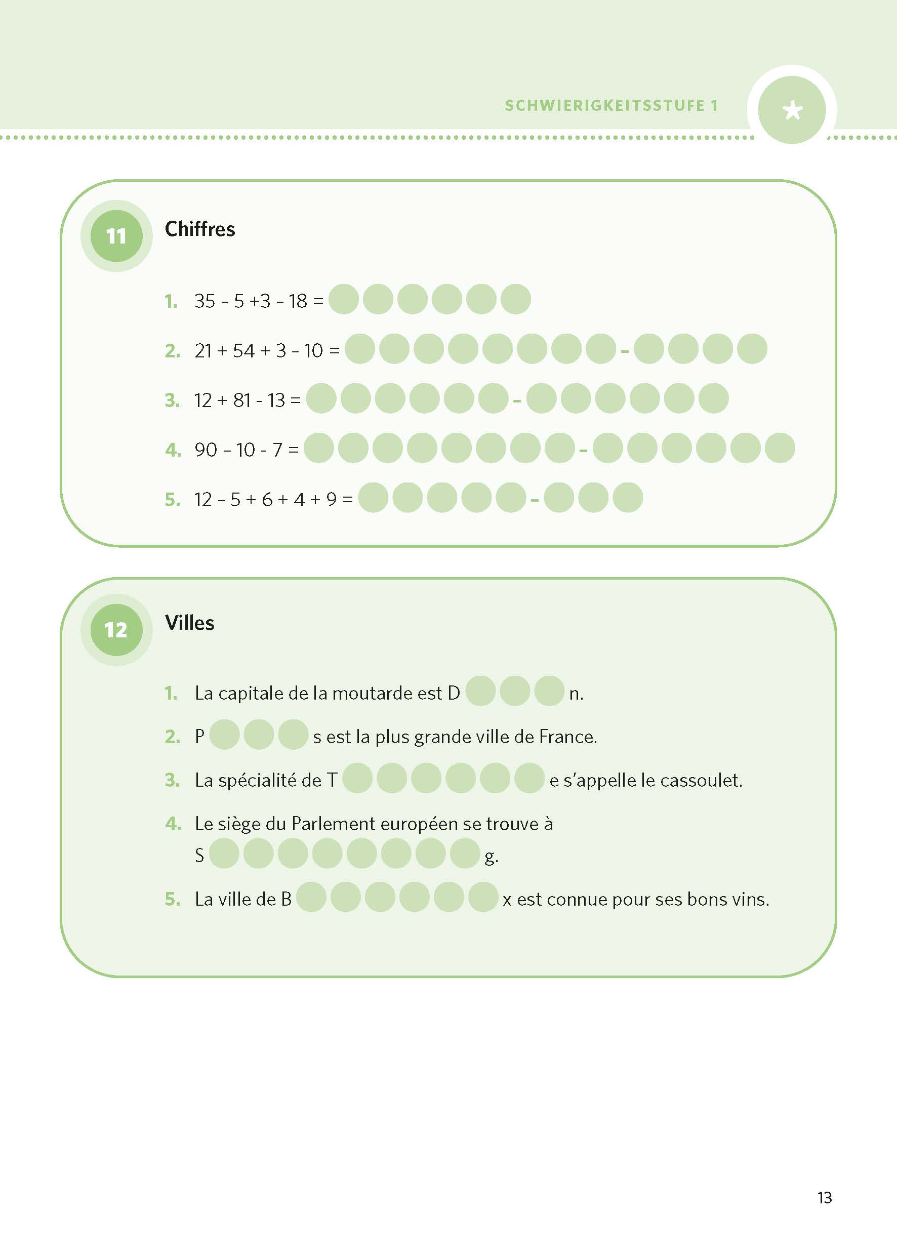 PONS Französisch zum Quizzen