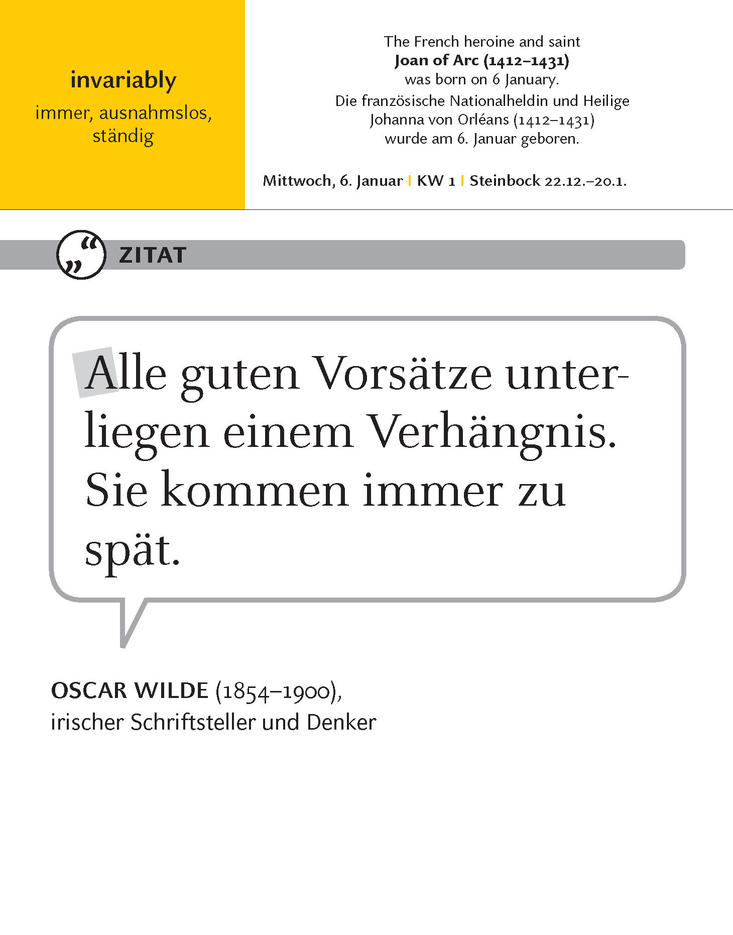 Langenscheidt Sprachkalender Englisch 2021