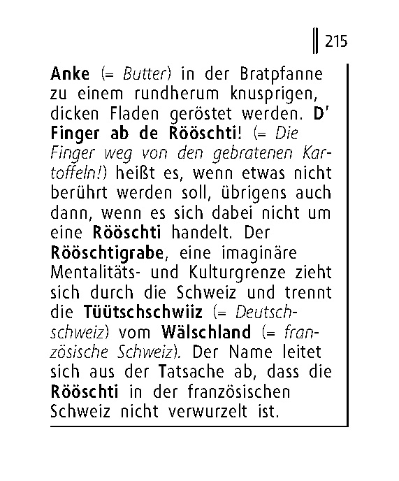 Langenscheidt Lilliput Schweizerdeutsch