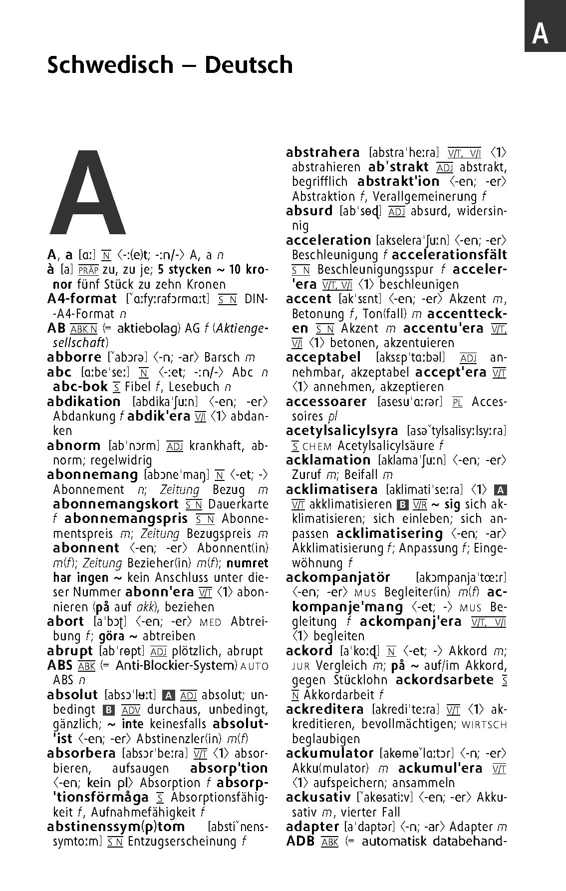 Langenscheidt Taschenwörterbuch Schwedisch