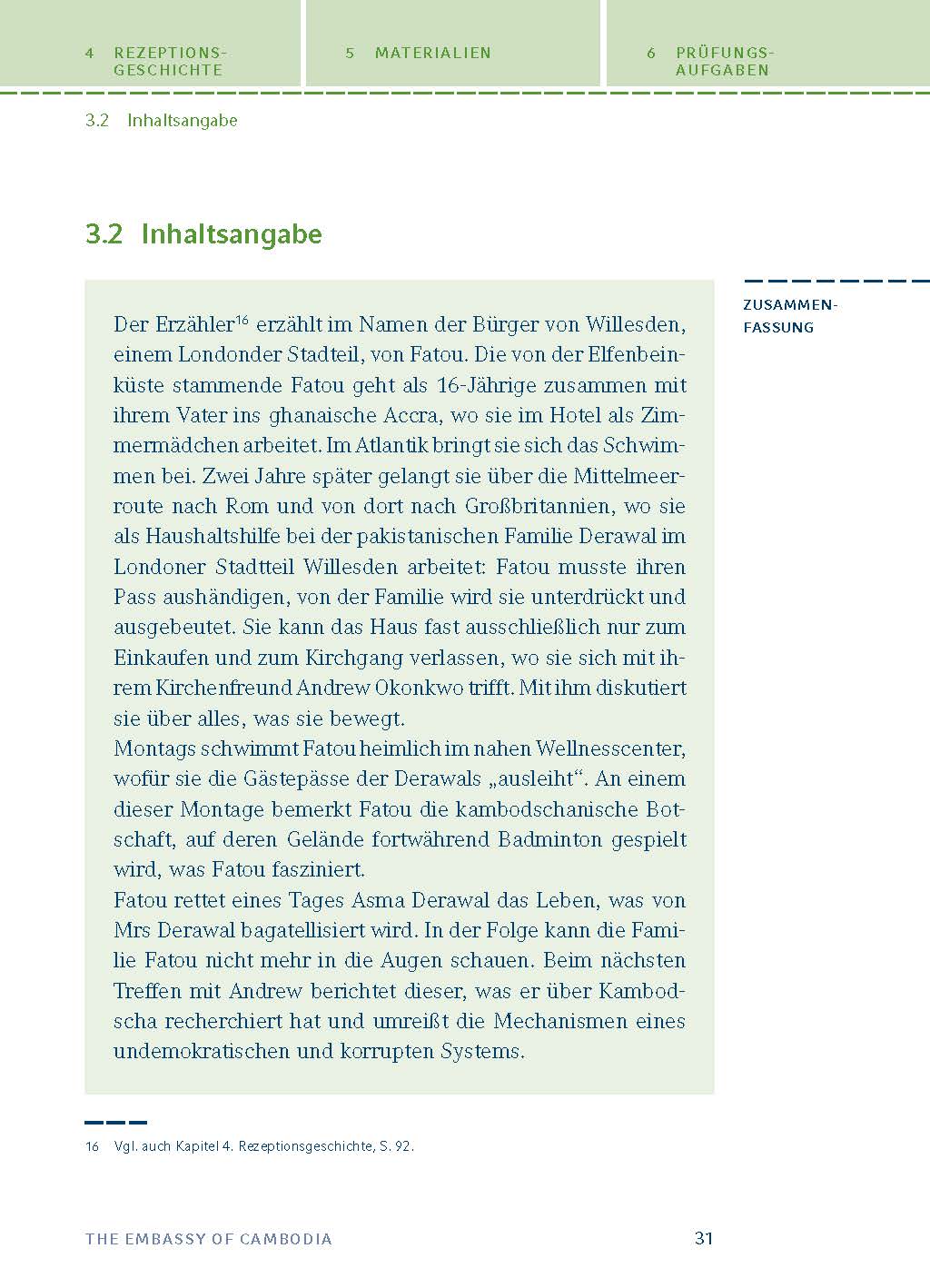 The Embassy of Cambodia von Zadie Smith