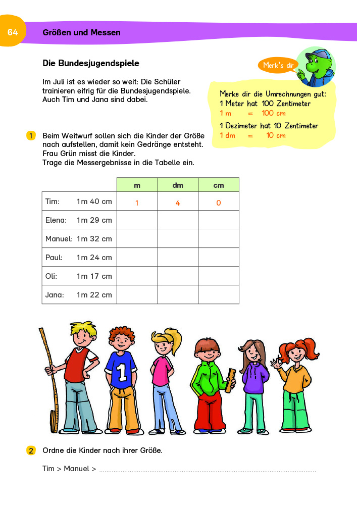 Klett Mein großes Trainingsbuch Mathematik 2. Klasse