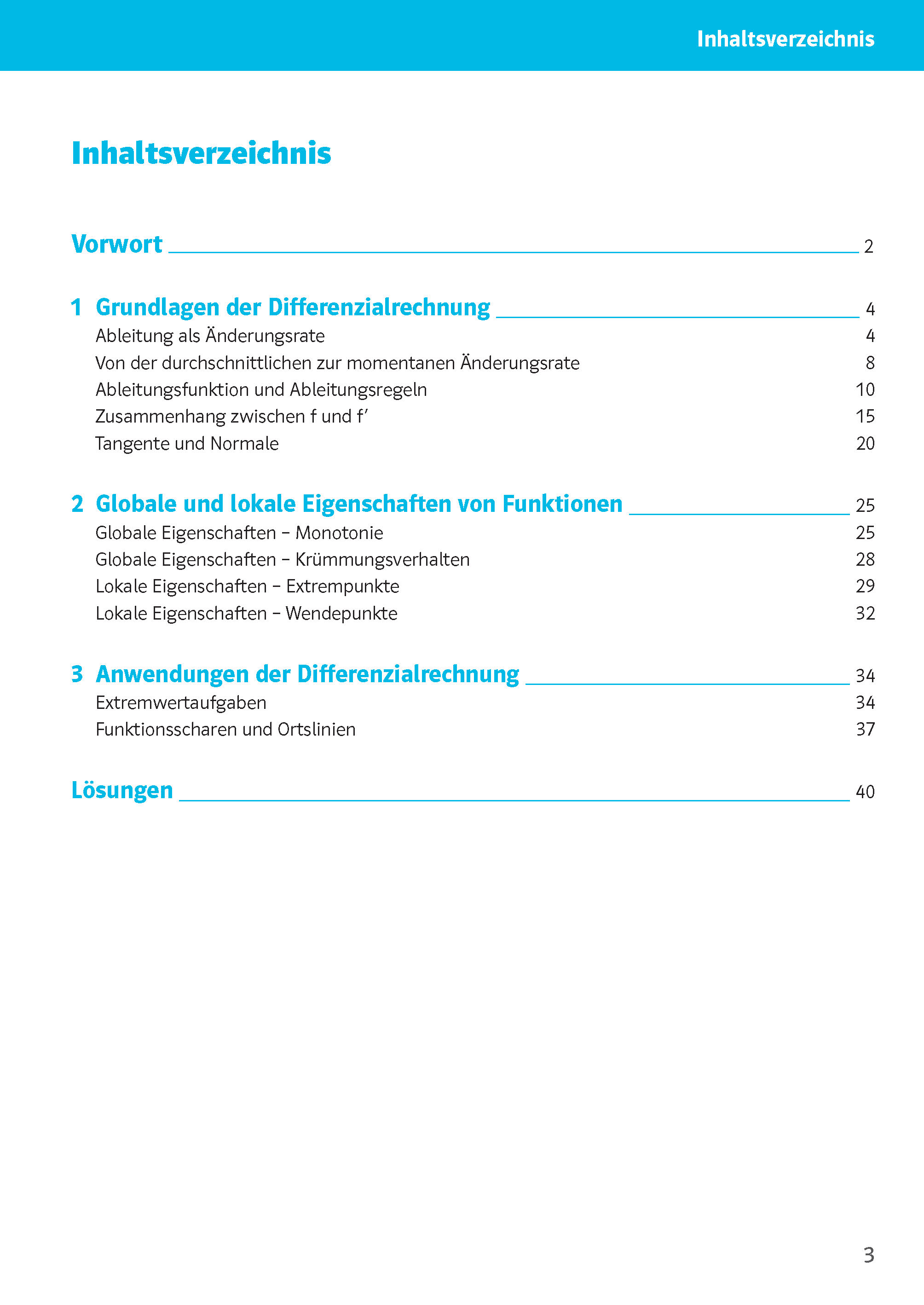 Klett Sicher im Abi 10-Minuten-Training Oberstufe Mathematik Differenzialrechnung