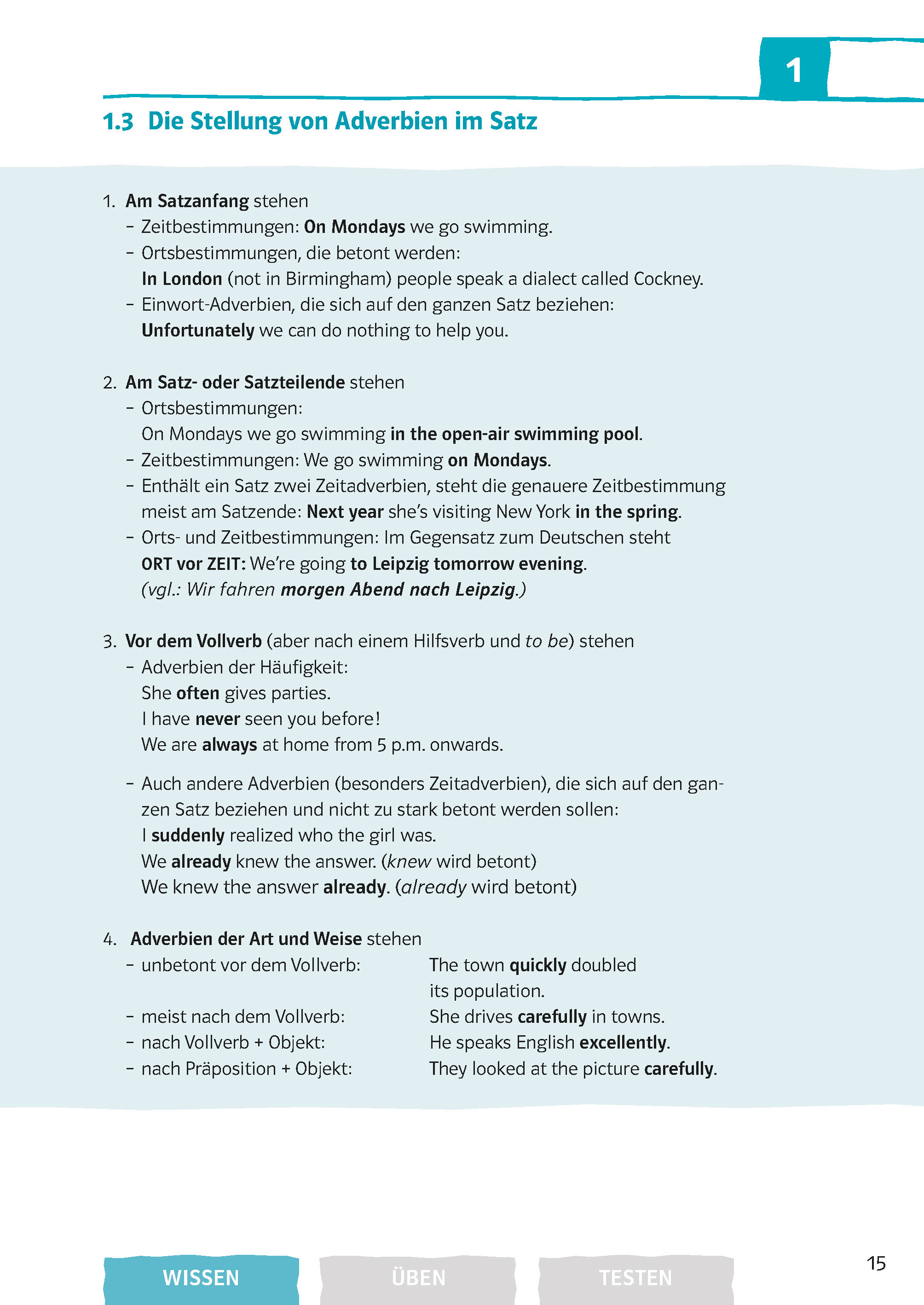 Klett Grammatik im Griff Englisch 9./10. Klasse