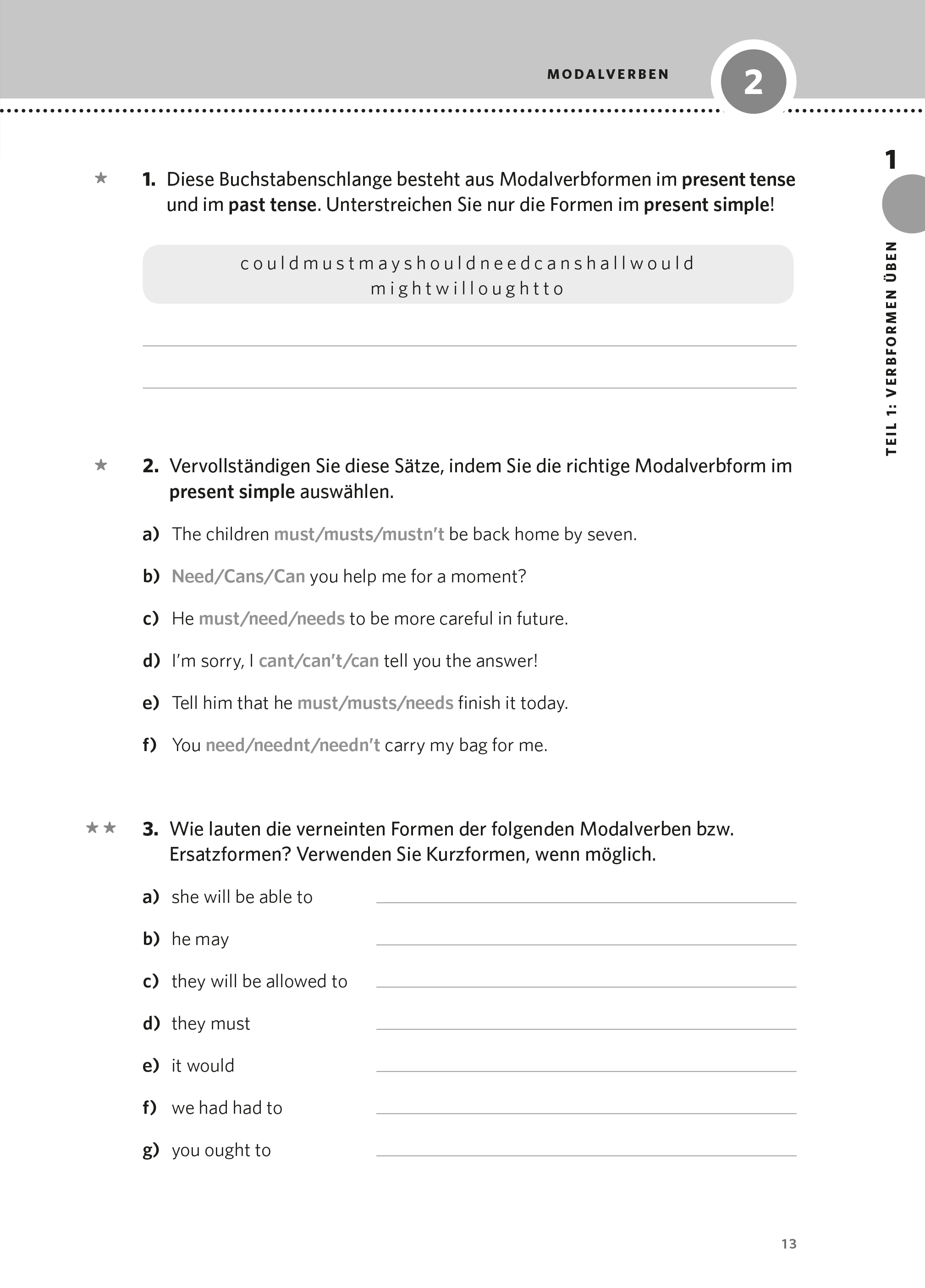 PONS Verben & Zeiten trainieren Englisch