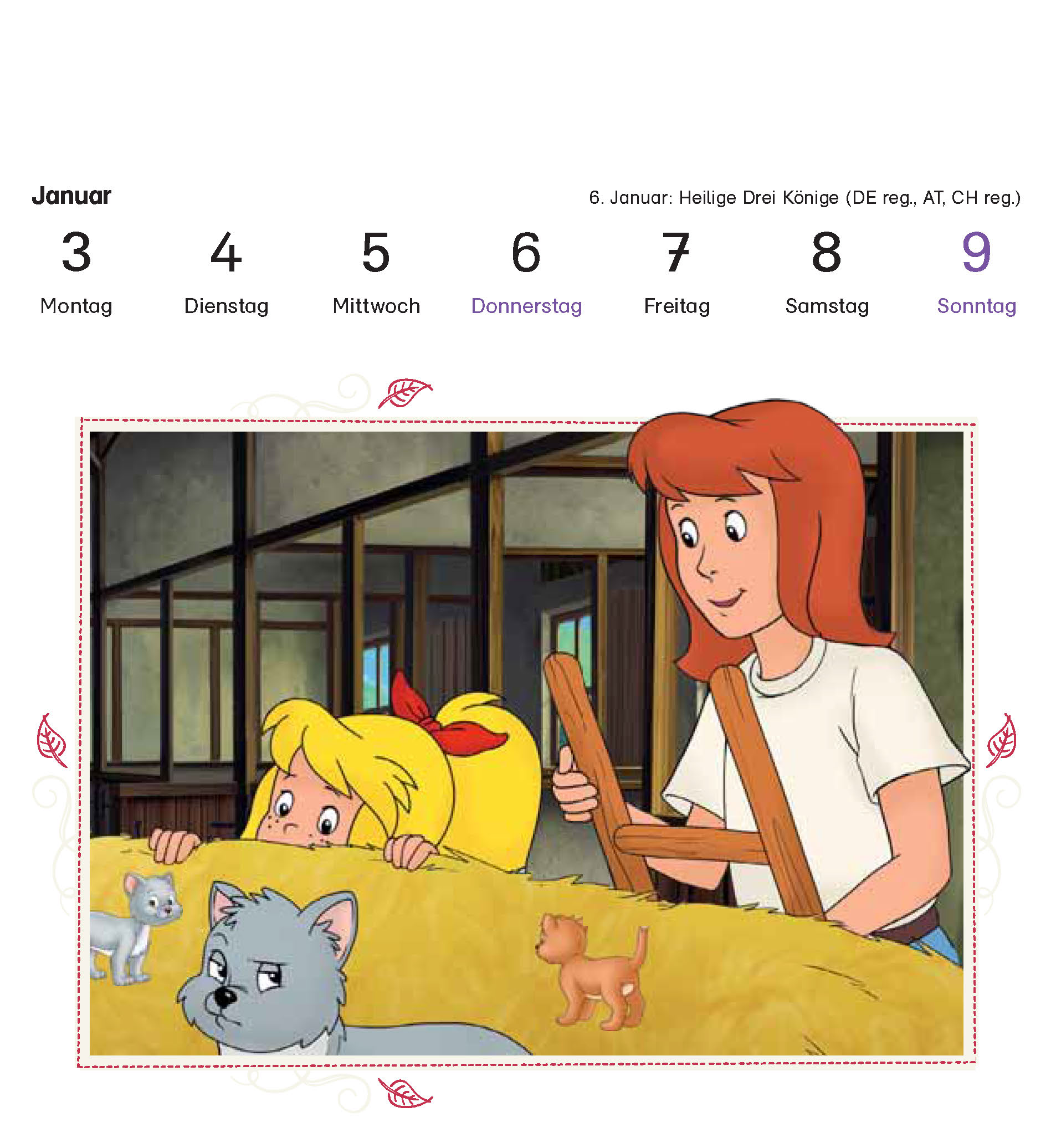 Bibi & Tina: Pferde-Kalender 2022