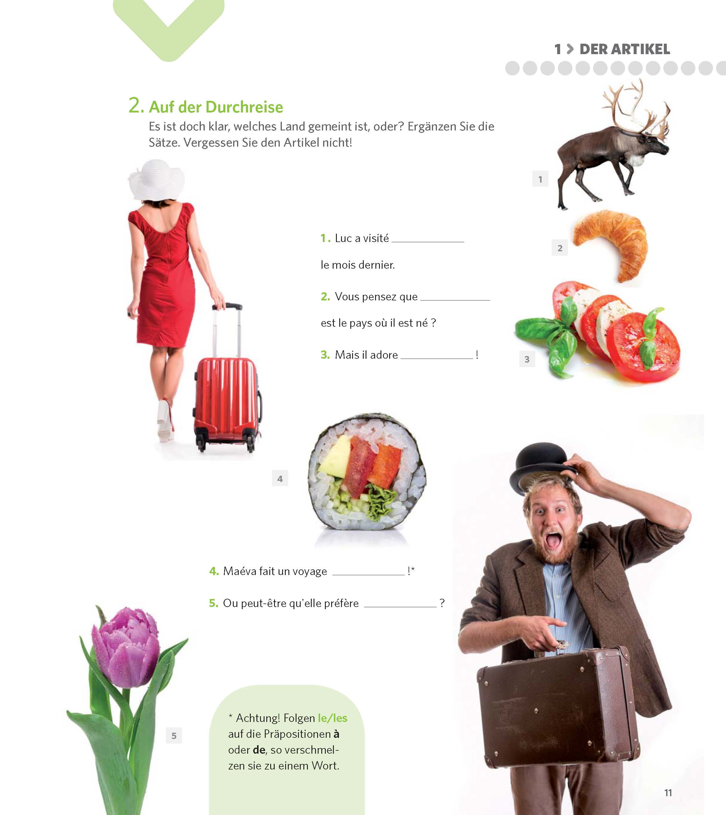 PONS Grammatik üben in Bildern Französisch