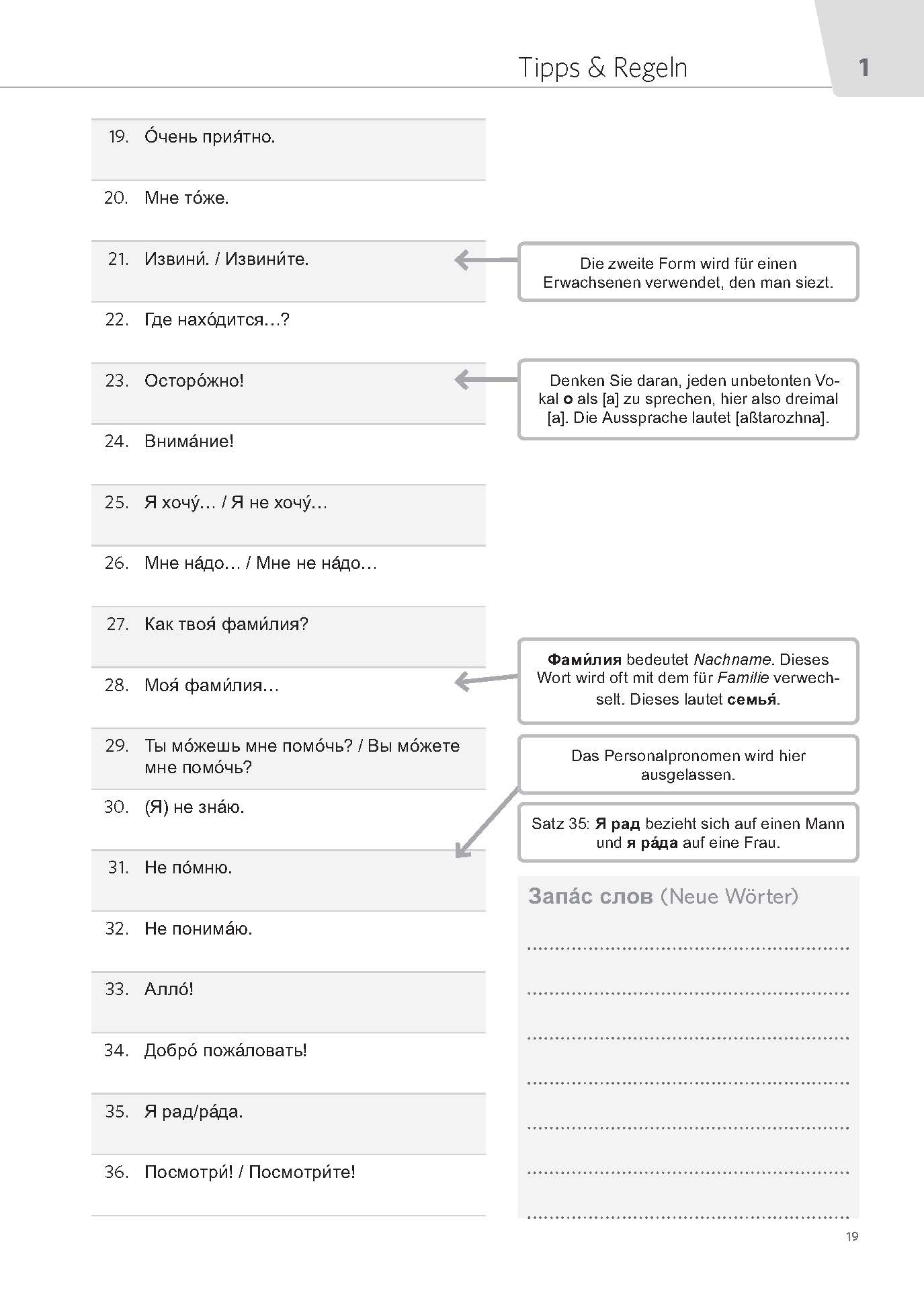 PONS Satz für Satz Russisch A1