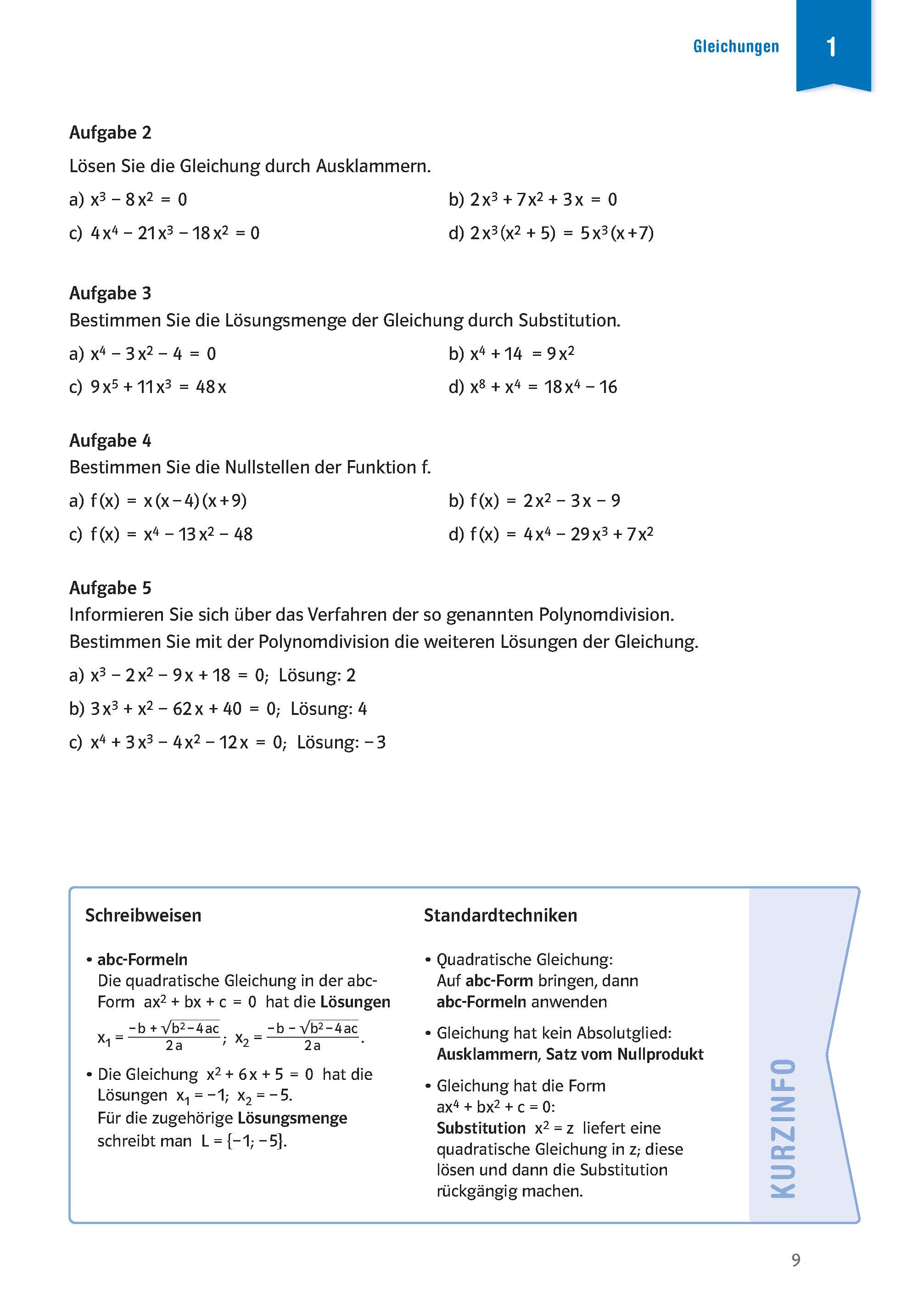 Klett Klausur-Training - Mathematik Analysis