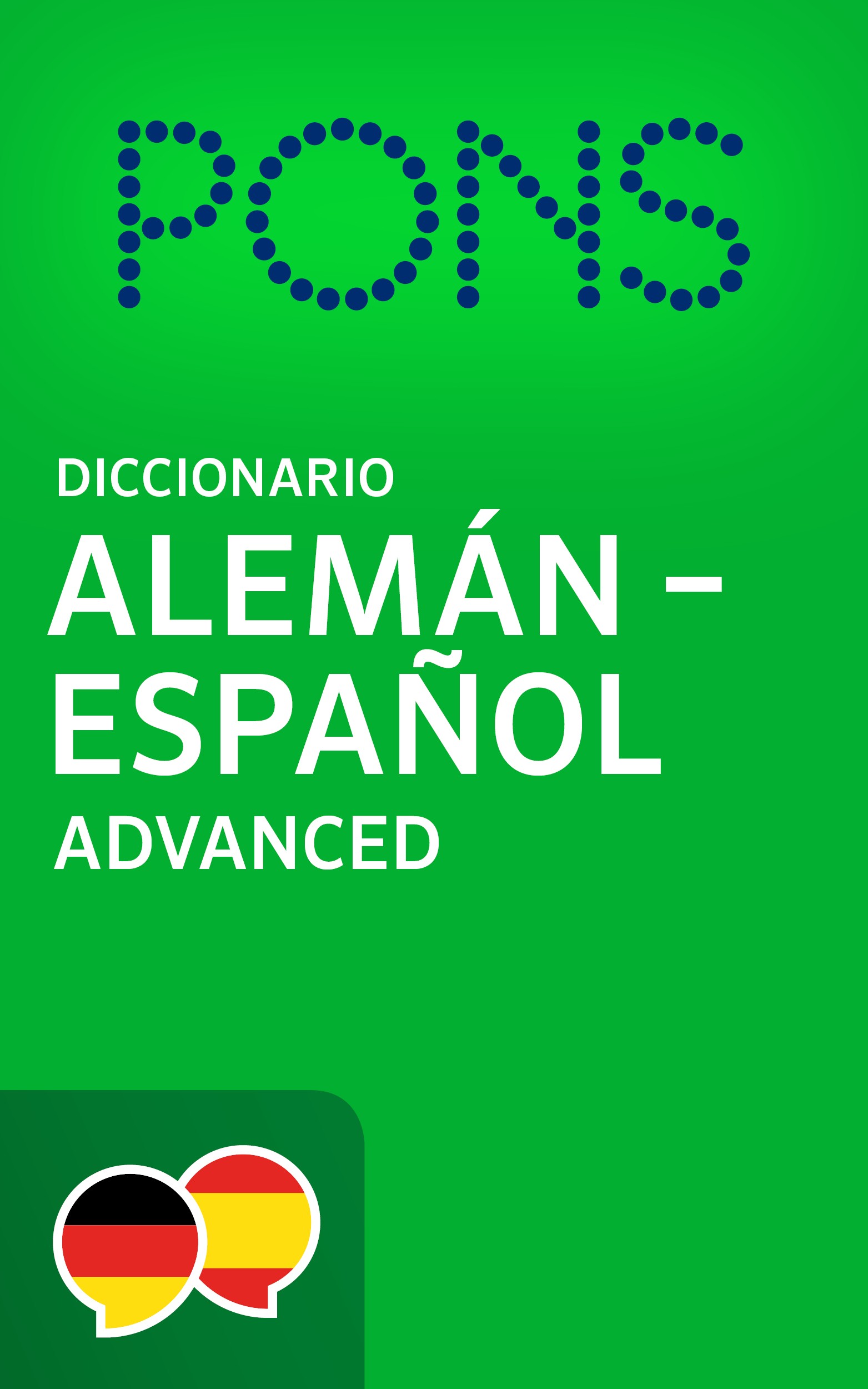 E-Book: PONS Diccionario Alemán -> Español Advanced