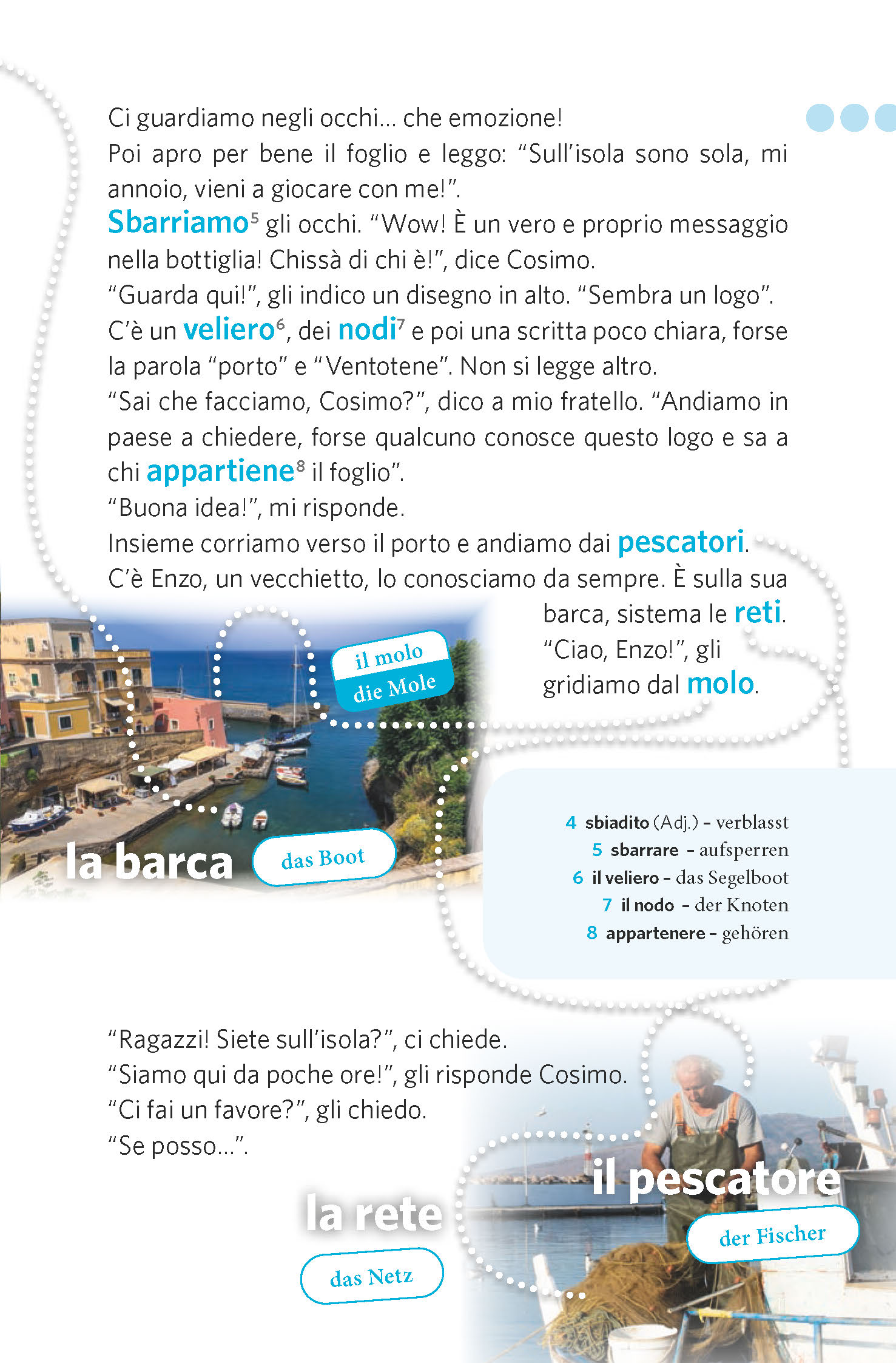 PONS Lektüre in Bildern Italienisch A1-A2 – Bagno di mezzanotte