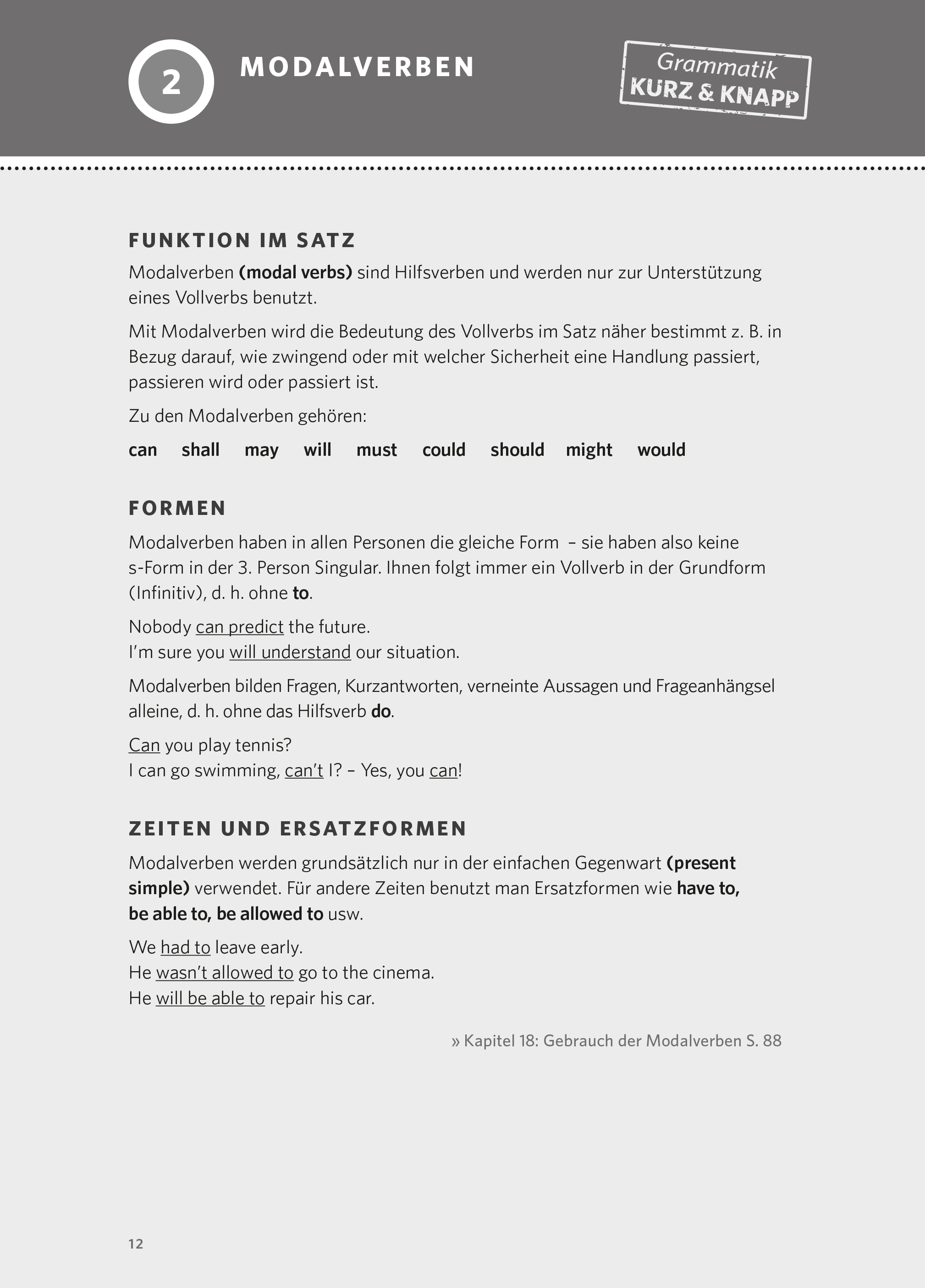 PONS Verben & Zeiten trainieren Englisch