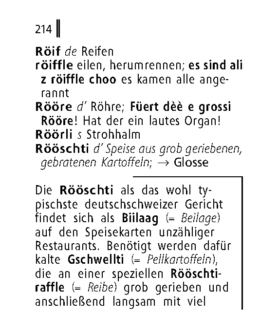 Langenscheidt Lilliput Schweizerdeutsch