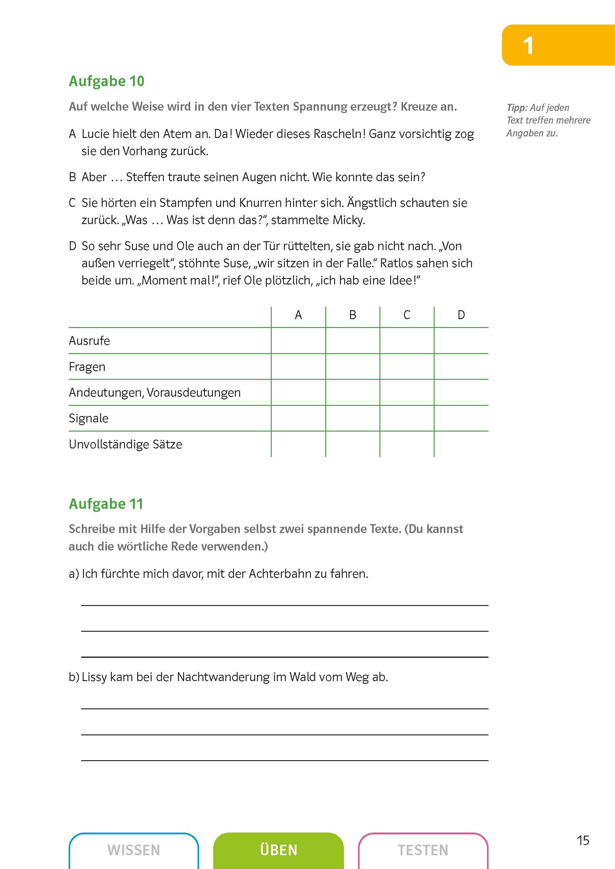 Klett Sicher in Deutsch Aufsatz 5./6. Klasse